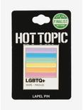 LGBTQ+ Color Swatch Enamel Pin, , alternate