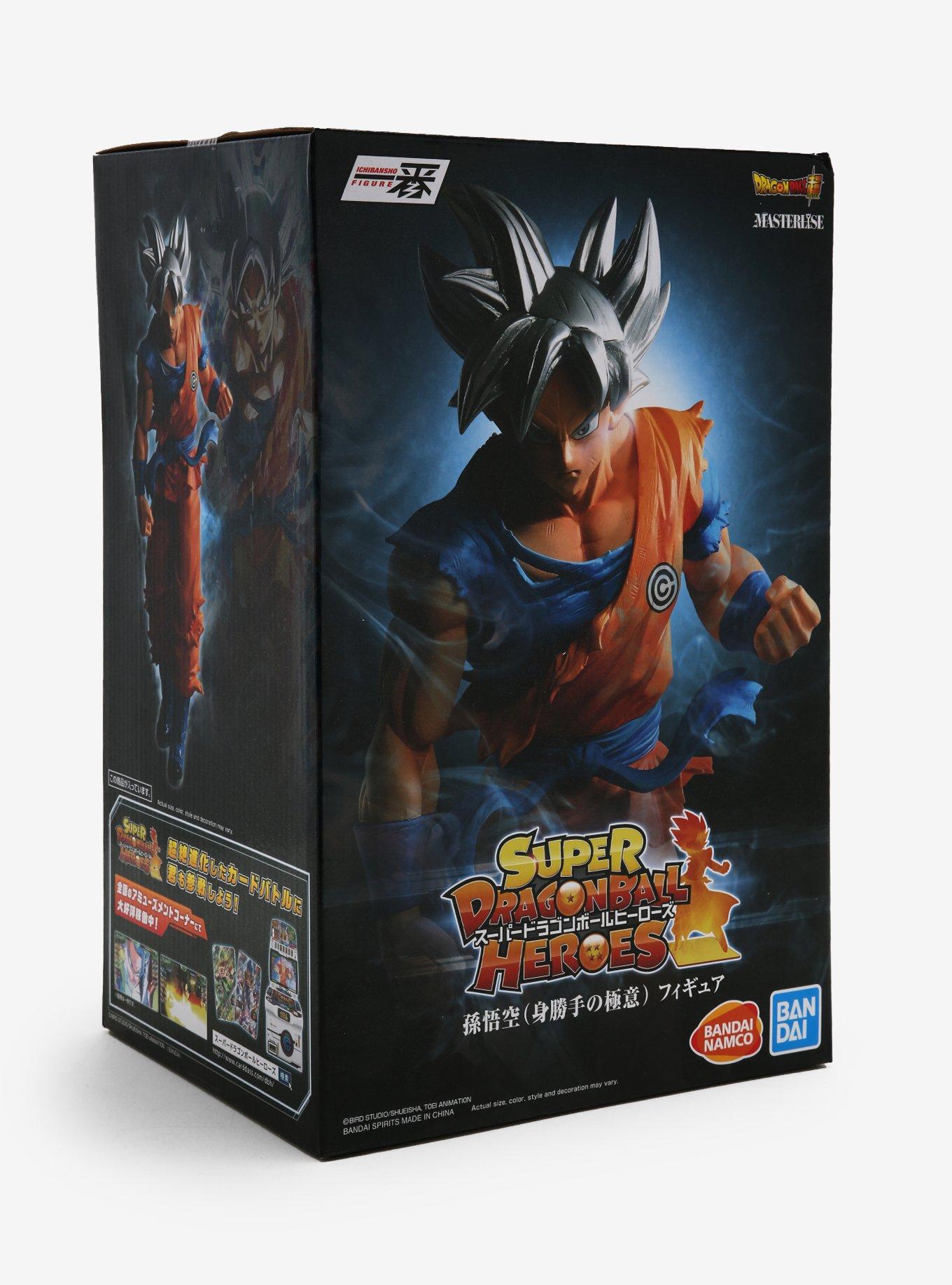Bandai Dragon Ball Super Super Dragon Ball Heroes Ichiban Kuji Ultra Instinct Goku Collectible Figure, , alternate