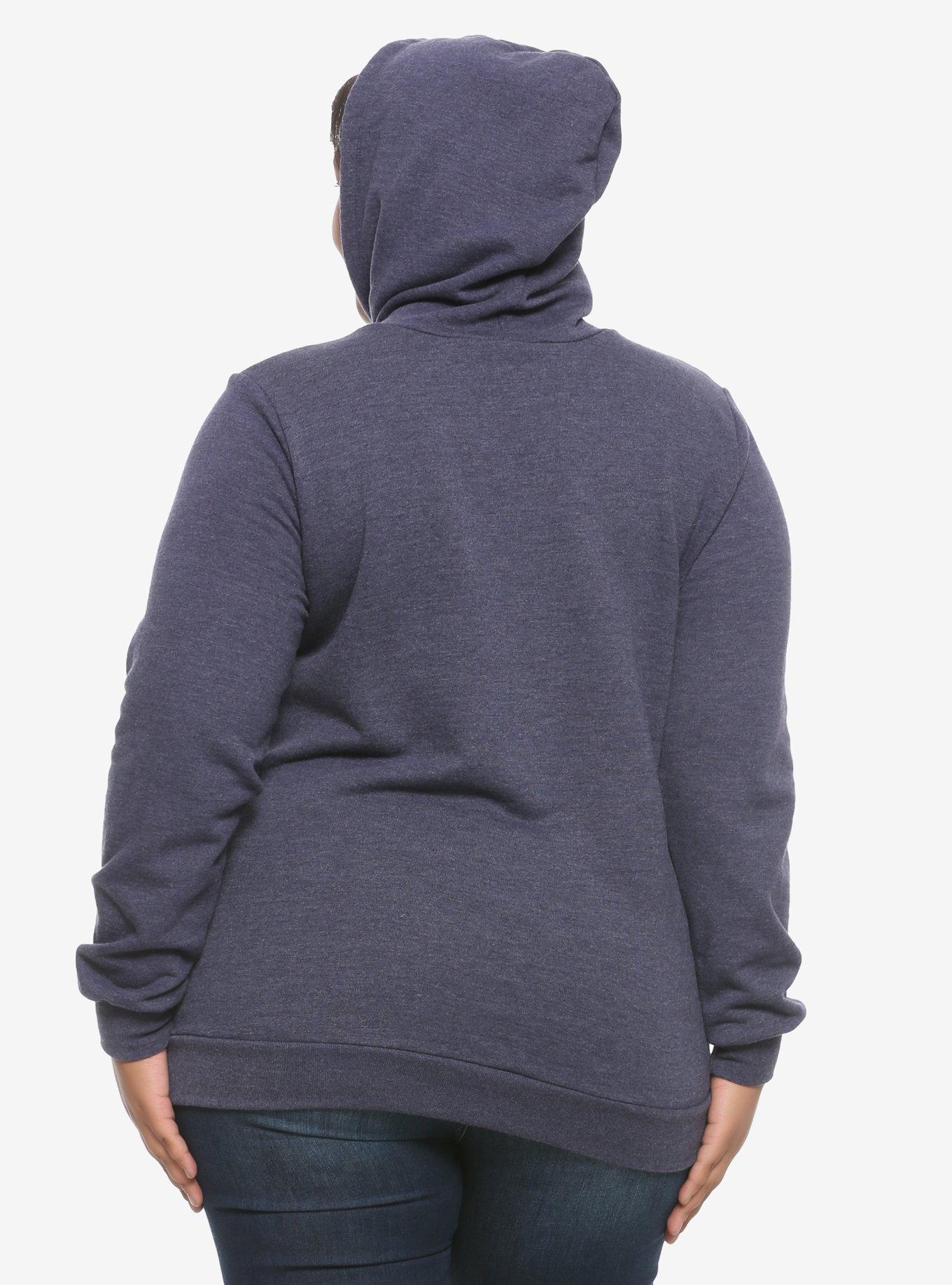 Disney Lilo & Stitch Ohana Means Family Hoodie Plus Size, , alternate