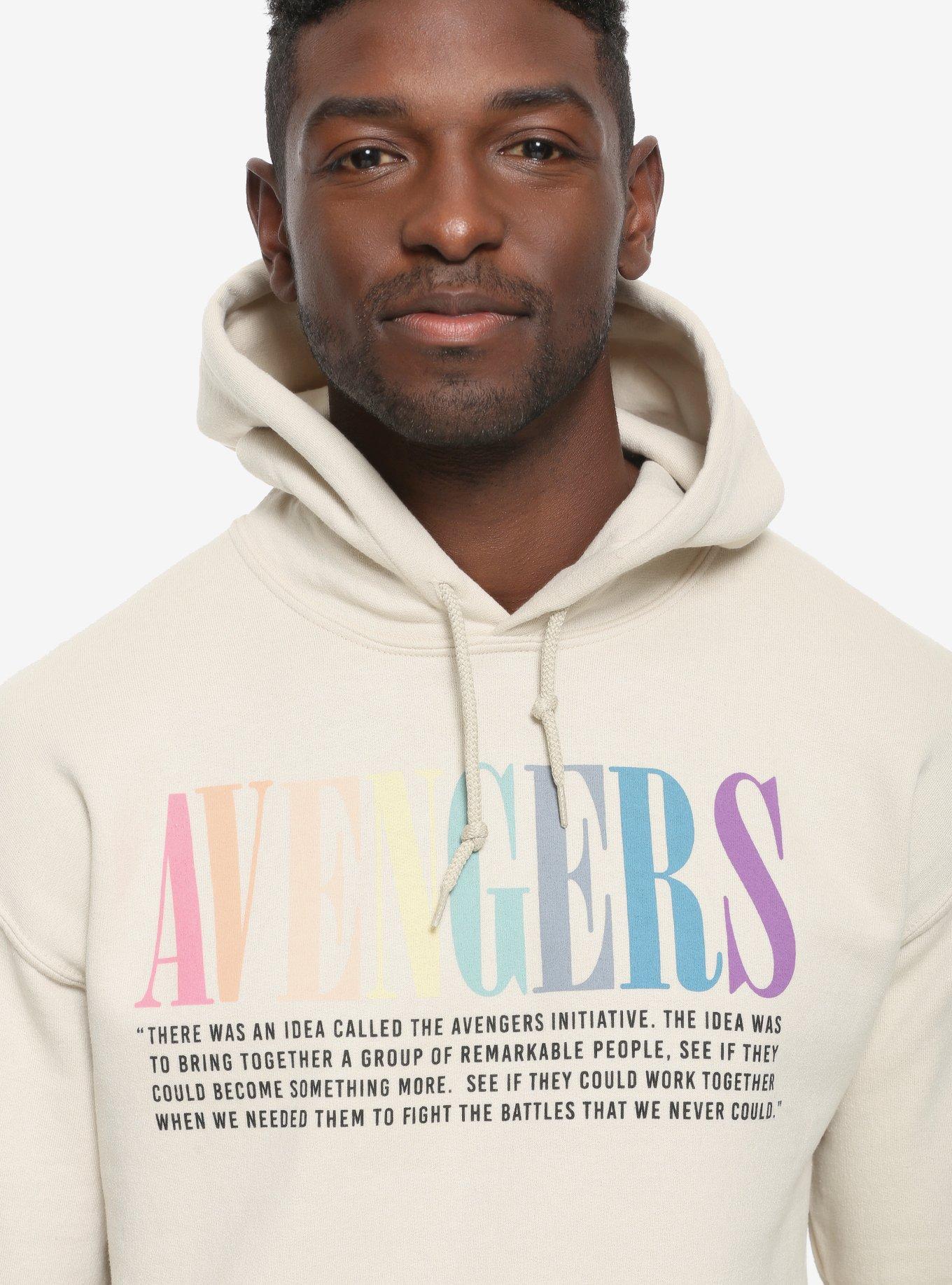 Marvel Avengers Initiative Multicolored Hoodie - BoxLunch Exclusive, , alternate