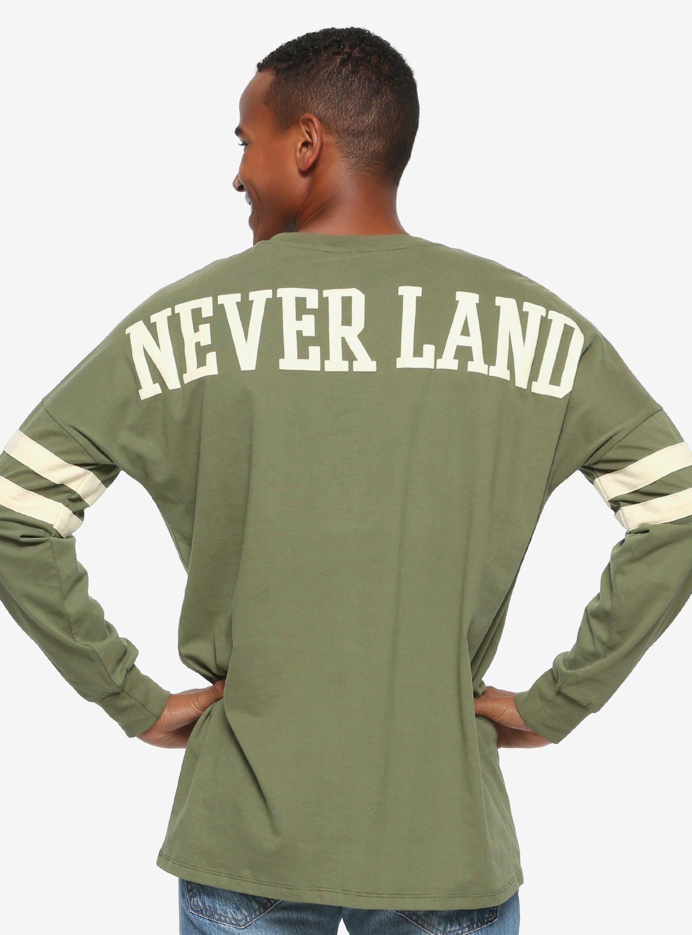 Disney Peter Pan Never Land Hype Jersey - BoxLunch Exclusive, SAGE, alternate