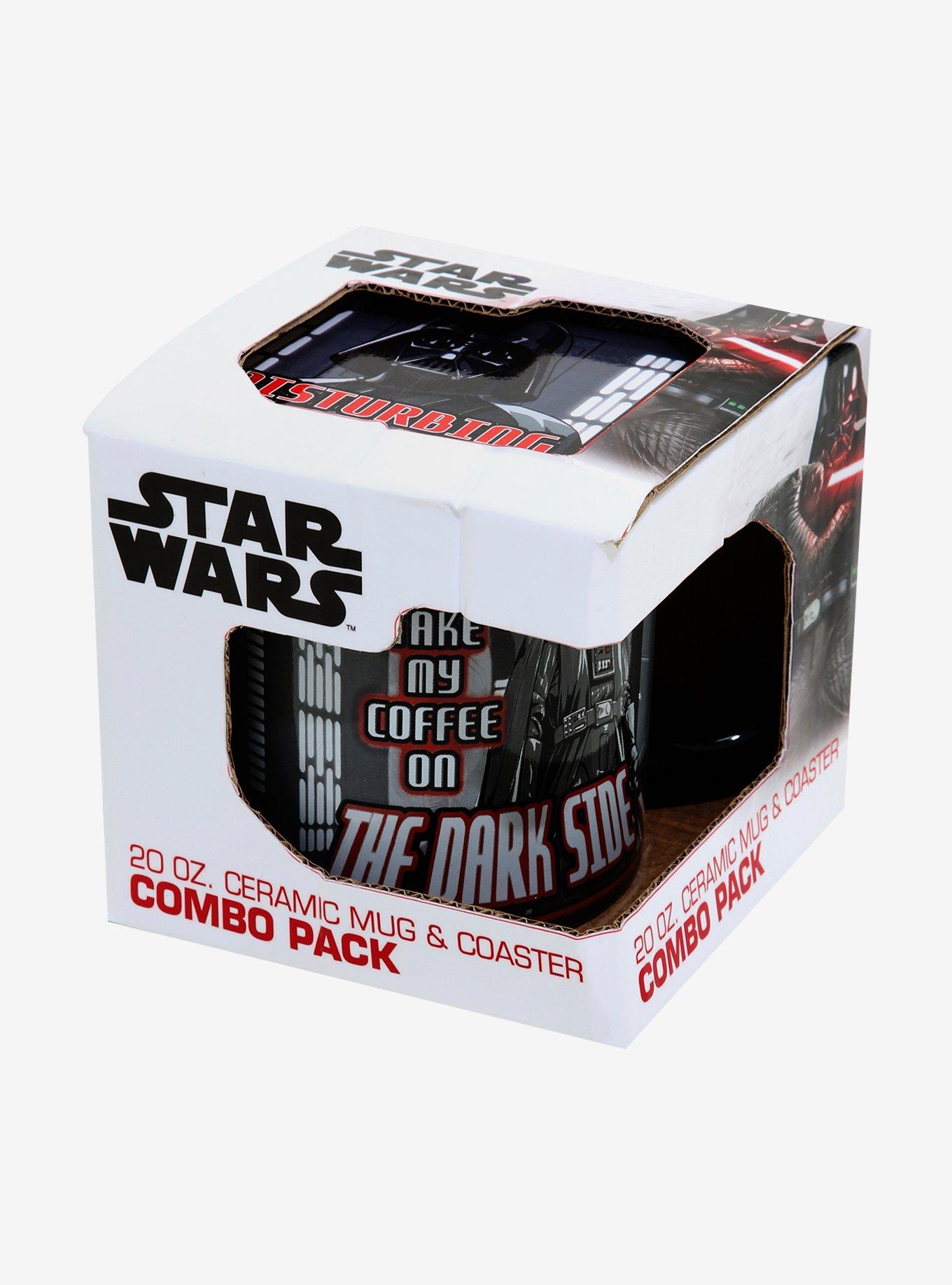 Star Wars Dark Side Coffee Mug & Coaster Set, , alternate