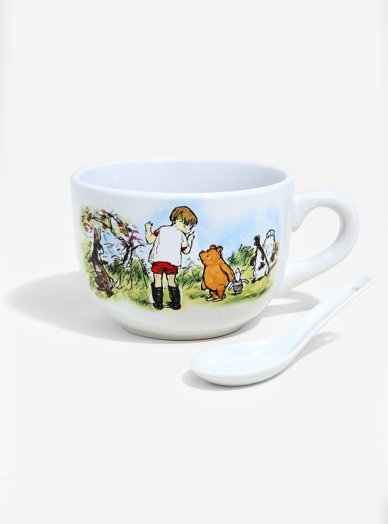Disney Winnie the Pooh Soup Mug with Spoon - BoxLunch Exclusive, , alternate
