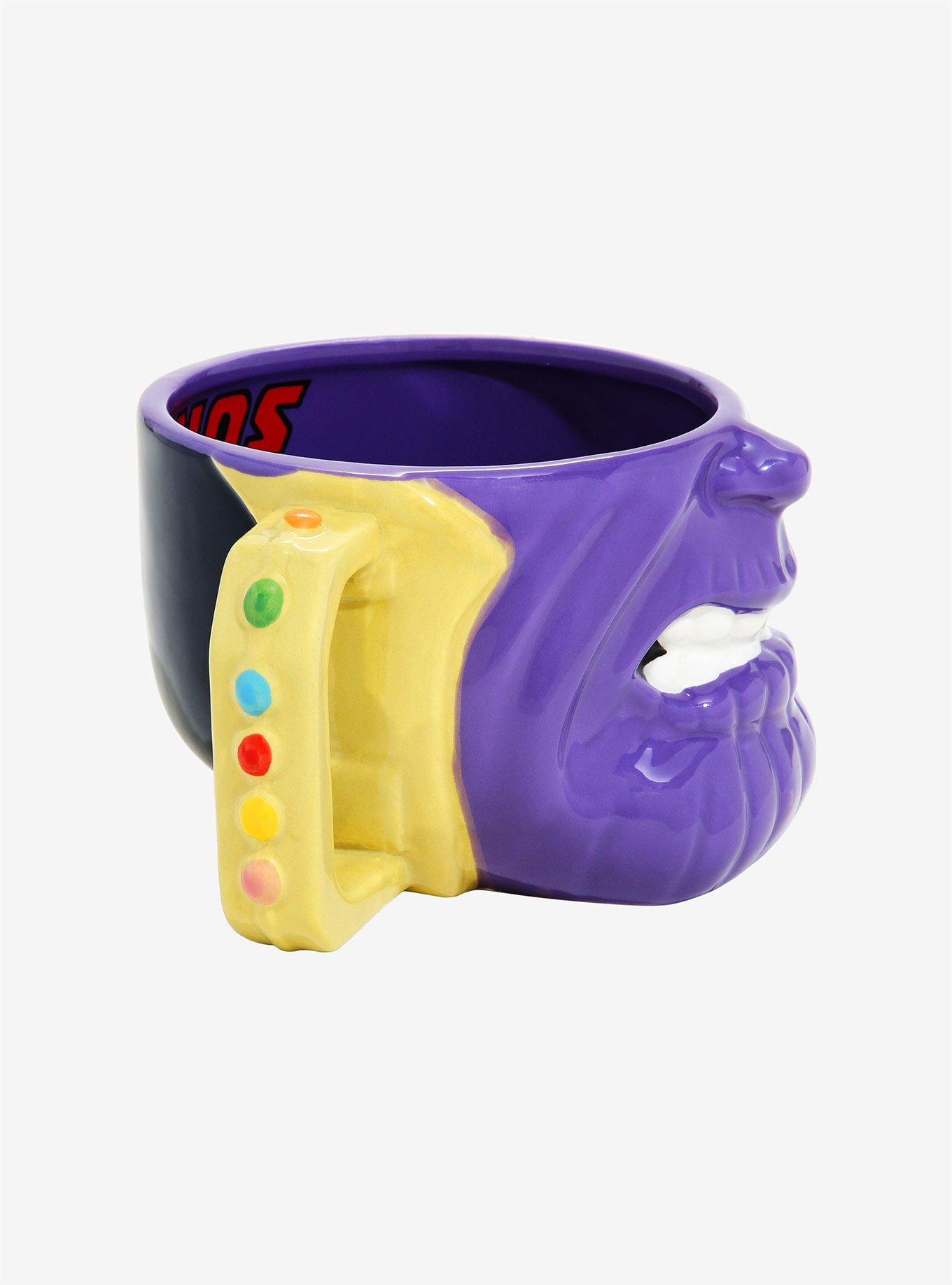 Marvel Avengers Thanos Half Face Mug, , alternate