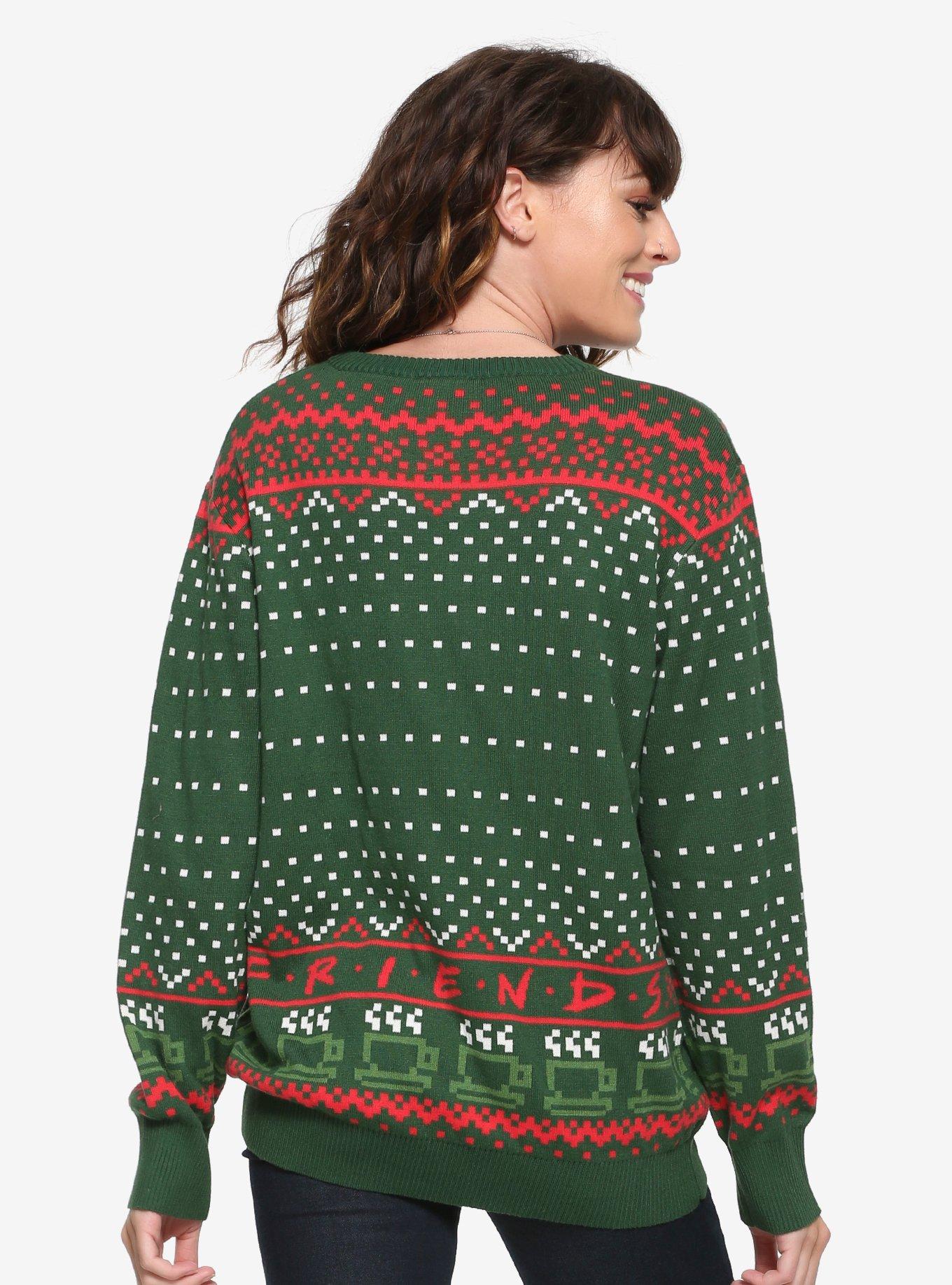Friends Central Perk Ugly Holiday Sweater - BoxLunch Exclusive, , alternate
