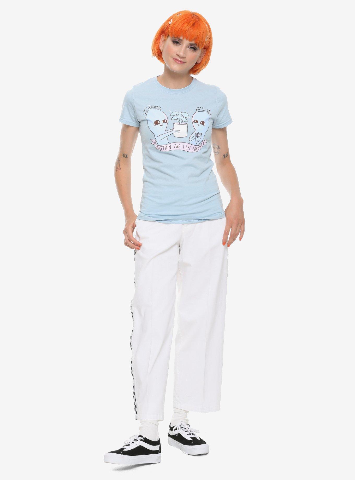 Strange Planet Sustain The Life Force Girls T-Shirt, MULTI, alternate