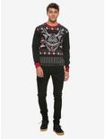 Holiday Krampus Fair Isle Sweater Hot Topic Exclusive, MULTI, alternate
