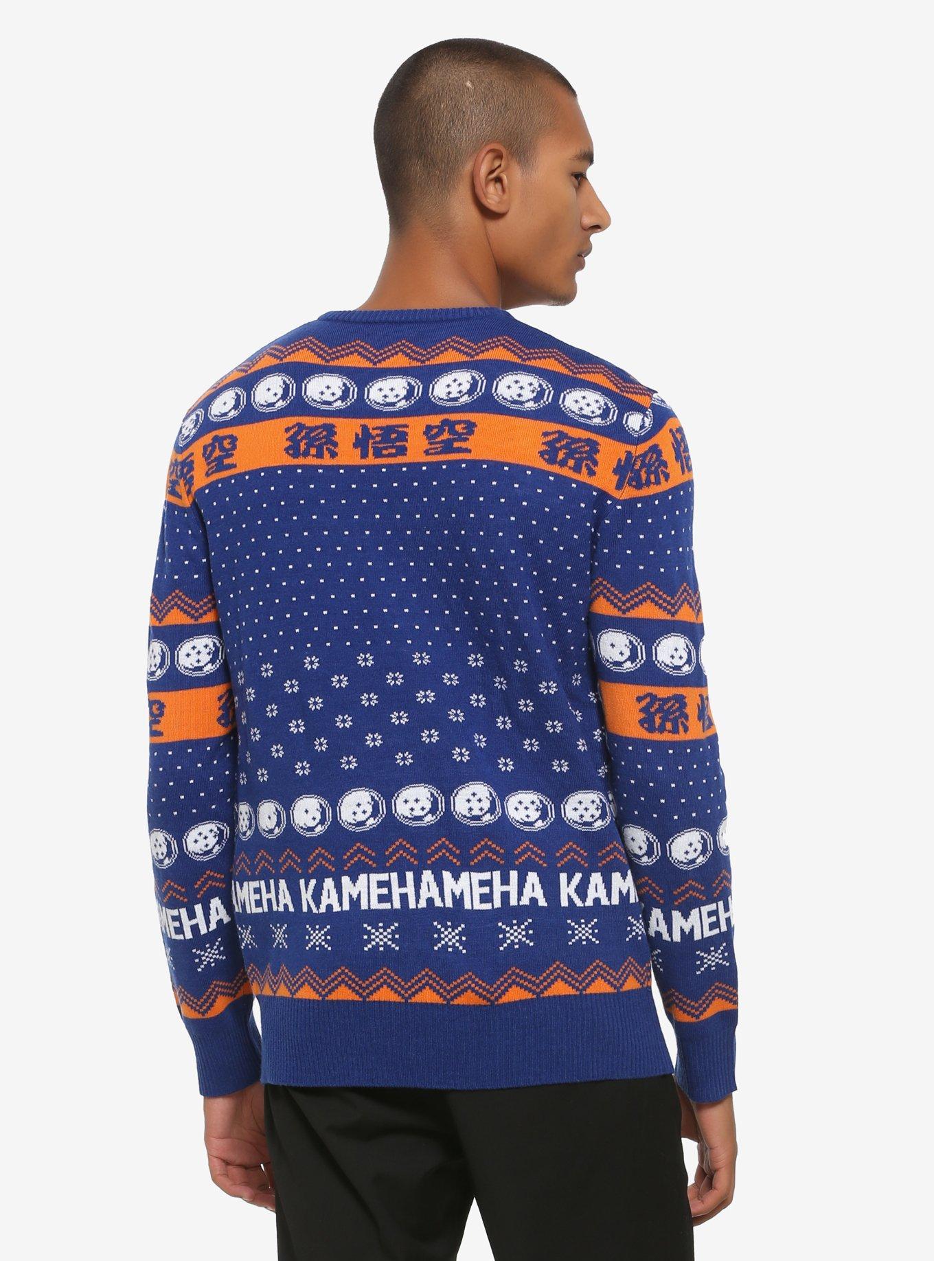 Dragon Ball Z Son Goku Ugly Holiday Sweater - BoxLunch Exclusive, , alternate