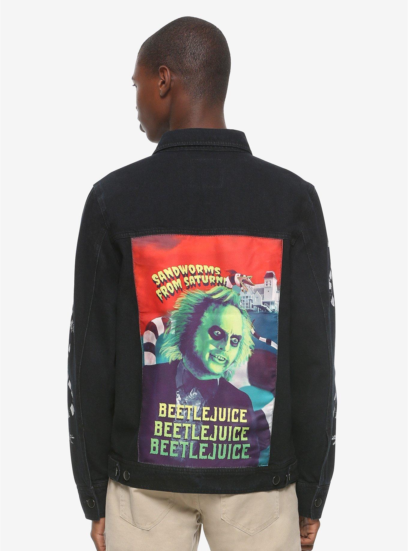 Beetlejuice Sandworm Denim Jacket, MULTI, alternate