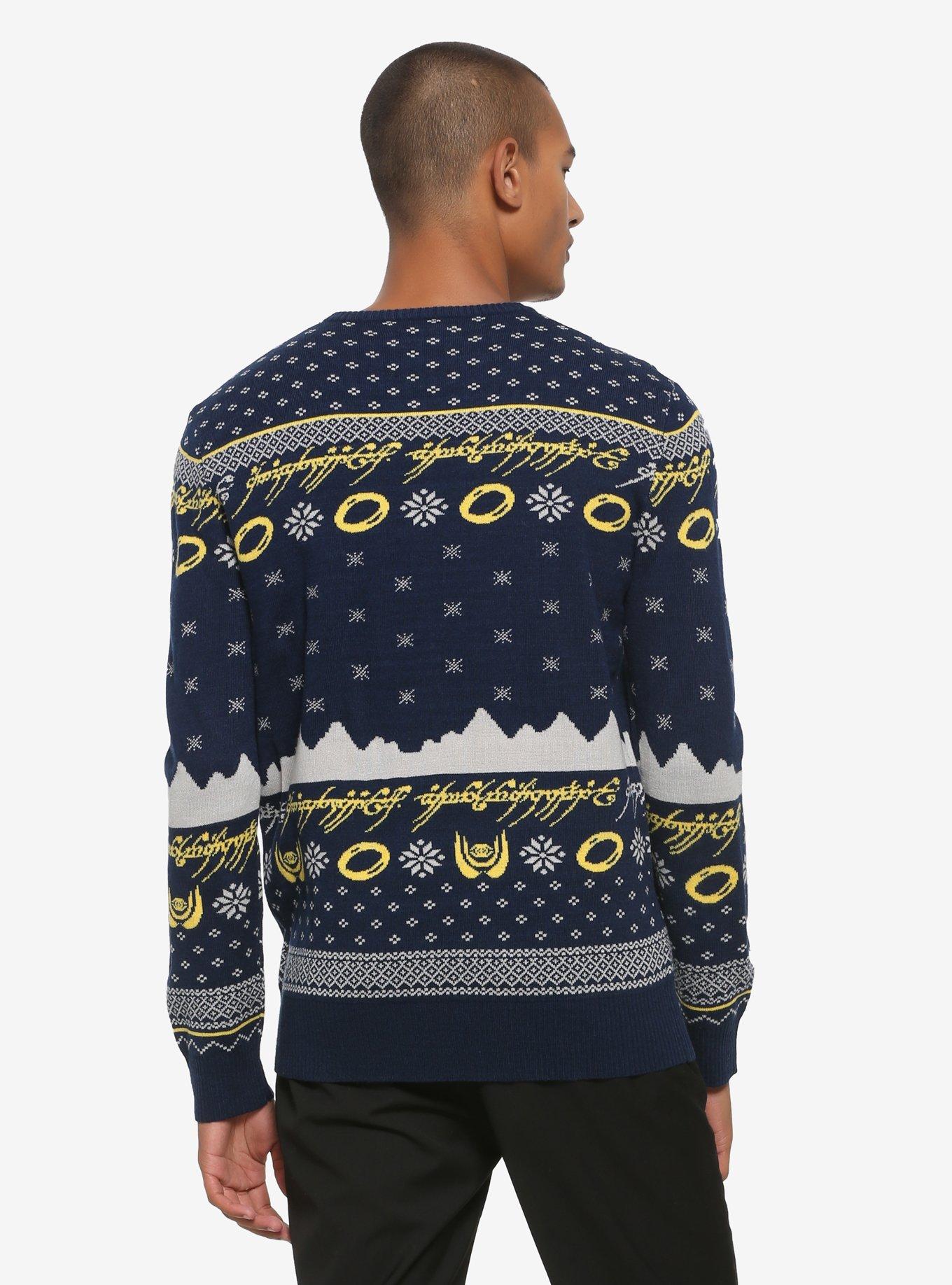 The Lord of the Rings Ugly Holiday Sweater - BoxLunch Exclusive, , alternate