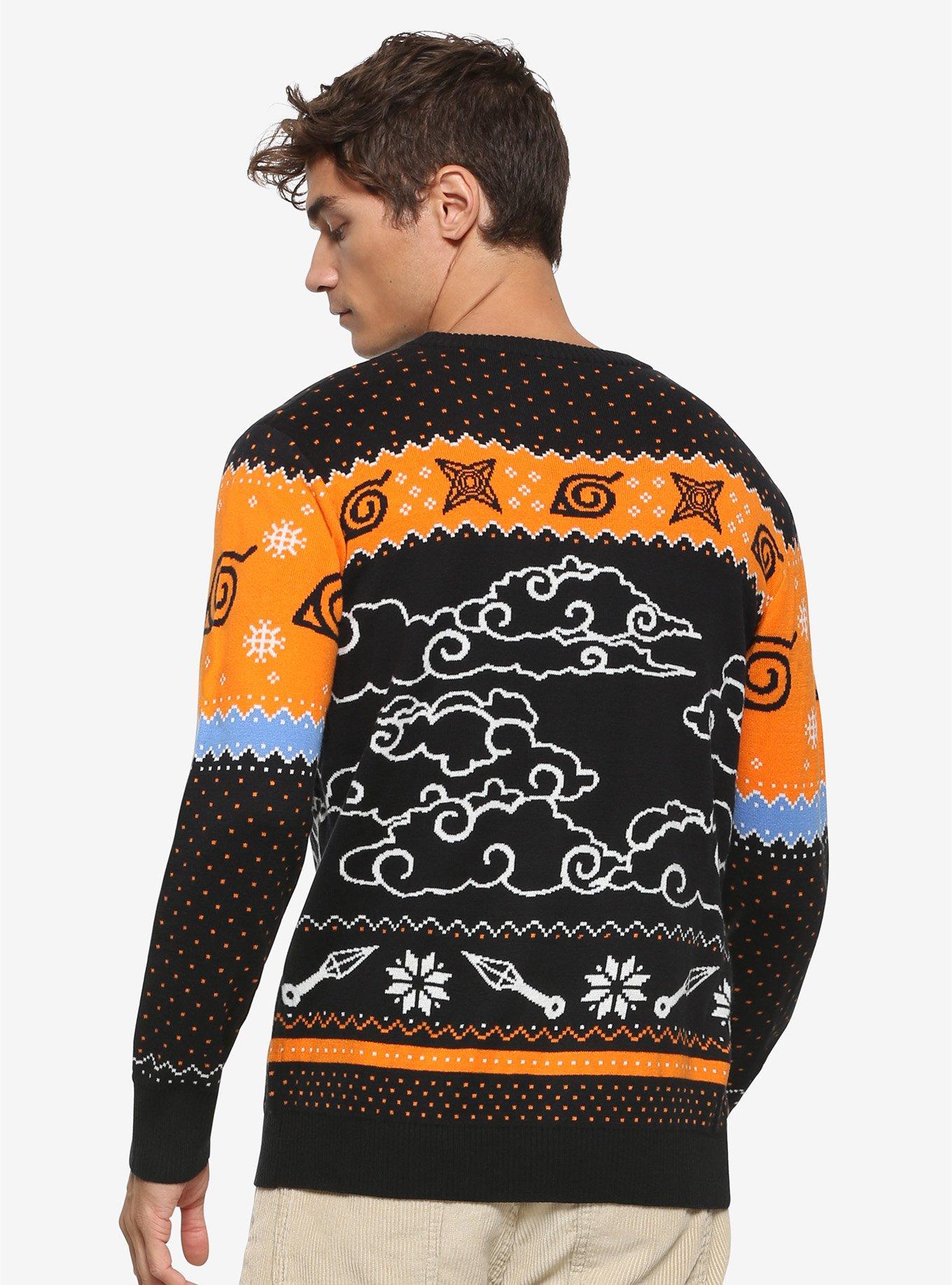 Naruto Shippuden Ugly Holiday Sweater - BoxLunch Exclusive, , alternate