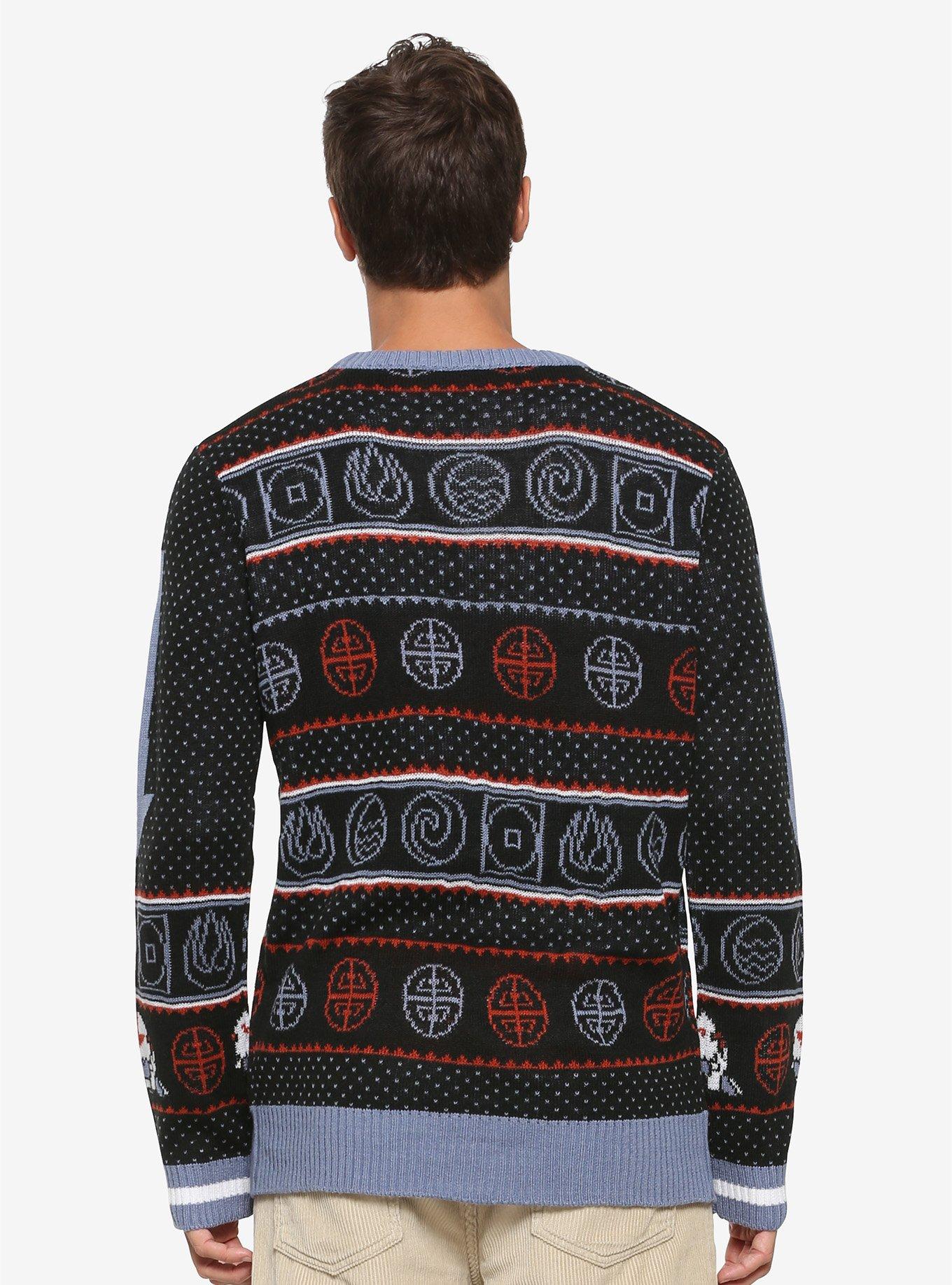 Avatar: The Last Airbender Ugly Holiday Sweater - BoxLunch Exclusive, , alternate