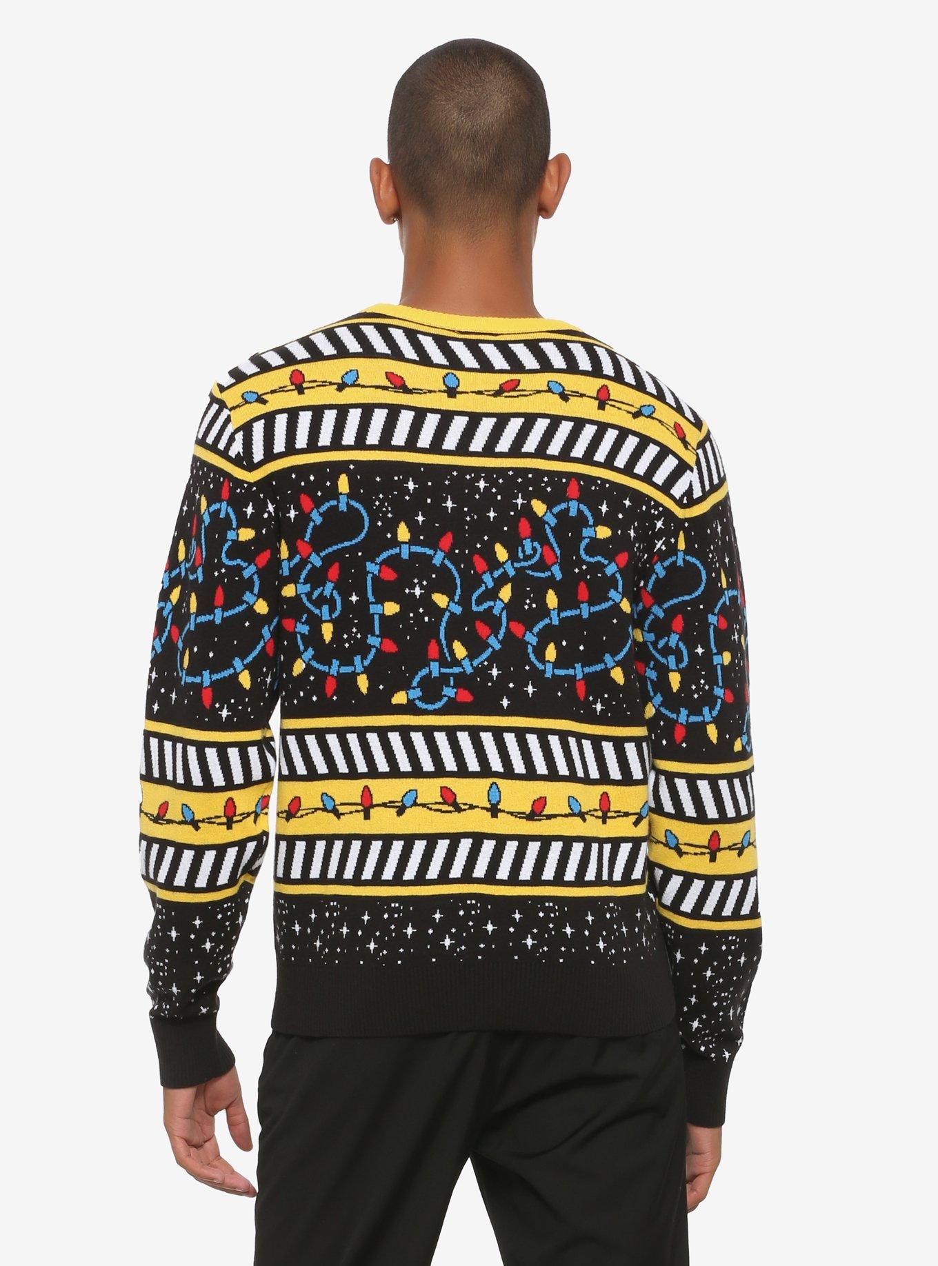 Disney Pixar WALL-E & EVE Ugly Holiday Sweater - BoxLunch Exclusive, , alternate