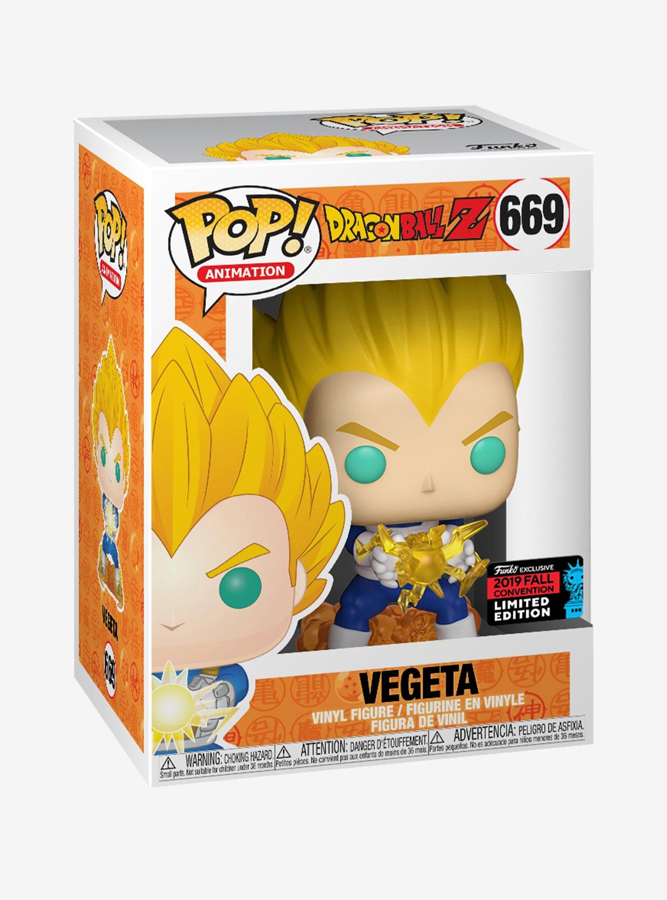Funko Dragon Ball Z Pop! Animation Vegeta Vinyl Figure 2019 Fall Convention Exclusive, , alternate