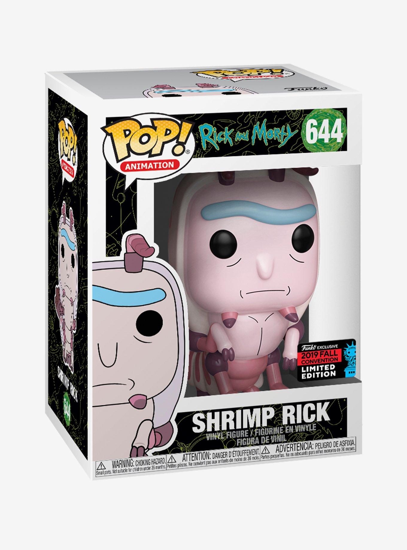 Funko Rick And Morty Pop! Animation Shrimp Rick Vinyl Figure 2019 Fall Convention Exclusive, , alternate