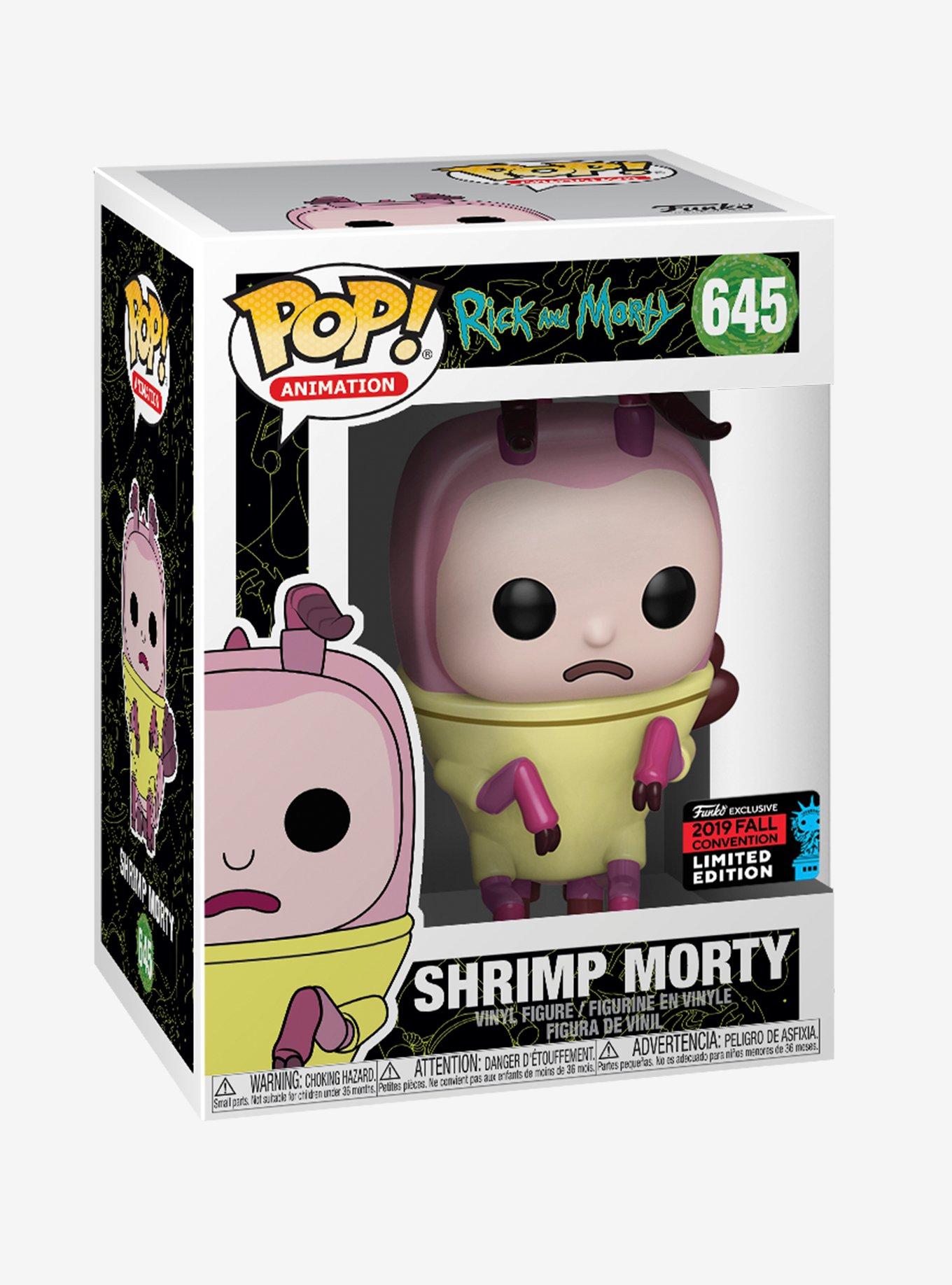 Funko Rick And Morty Pop! Animation Shrimp Morty Vinyl Figure 2019 Fall Convention Exclusive, , alternate
