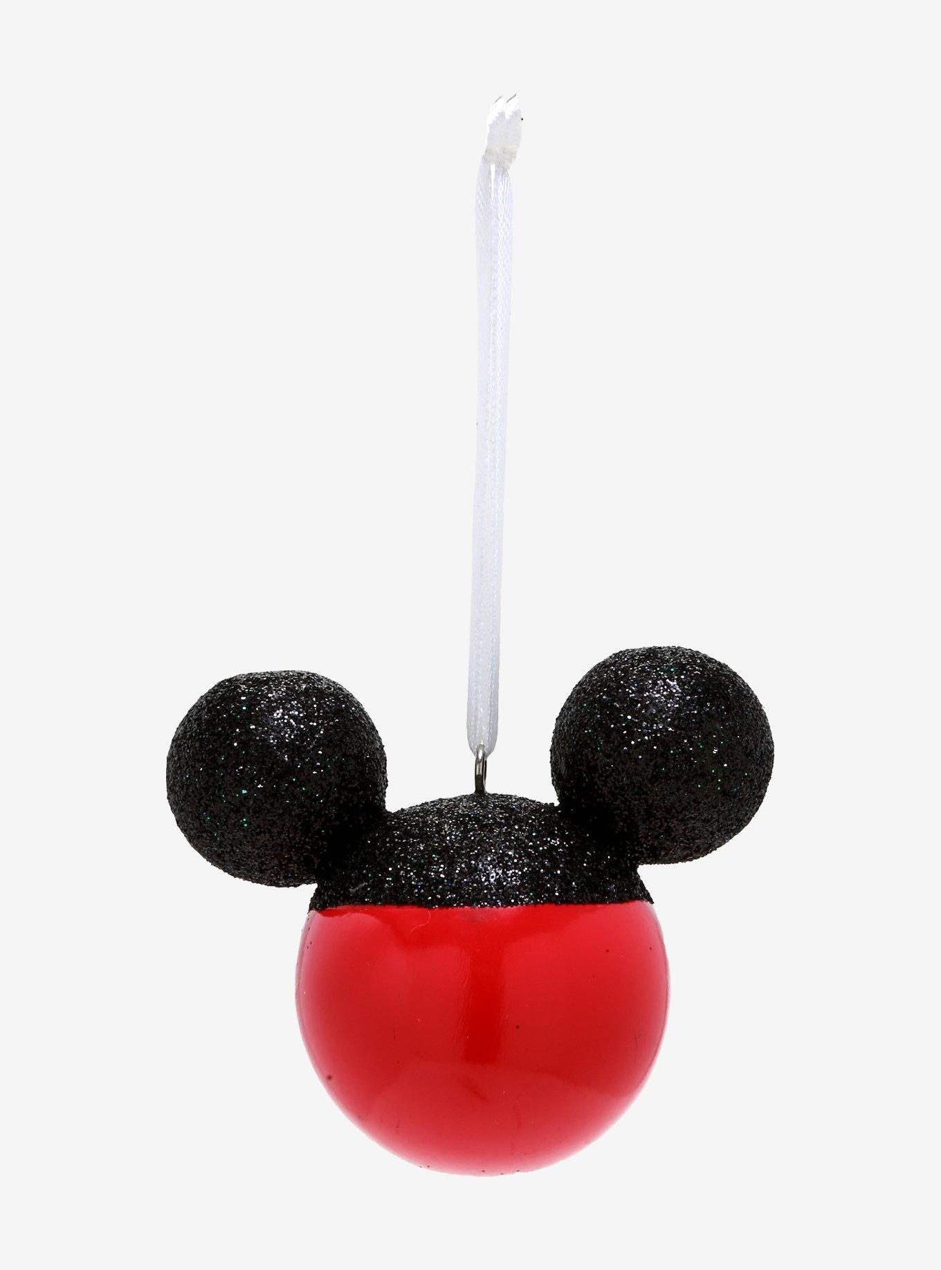 Disney Mickey Mouse Glitter Ornament, , alternate