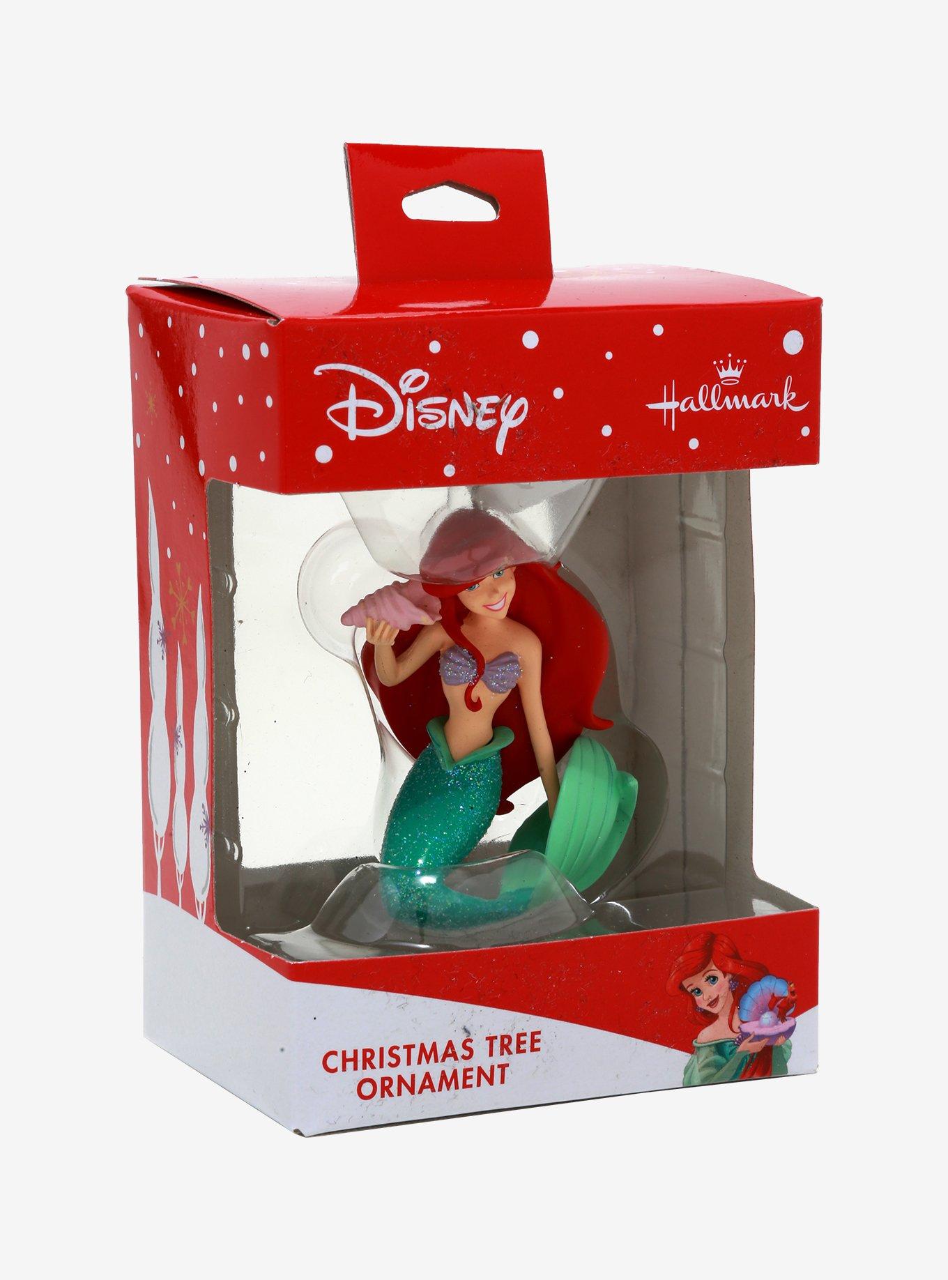 Disney The Little Mermaid Glitter Ornament, , alternate