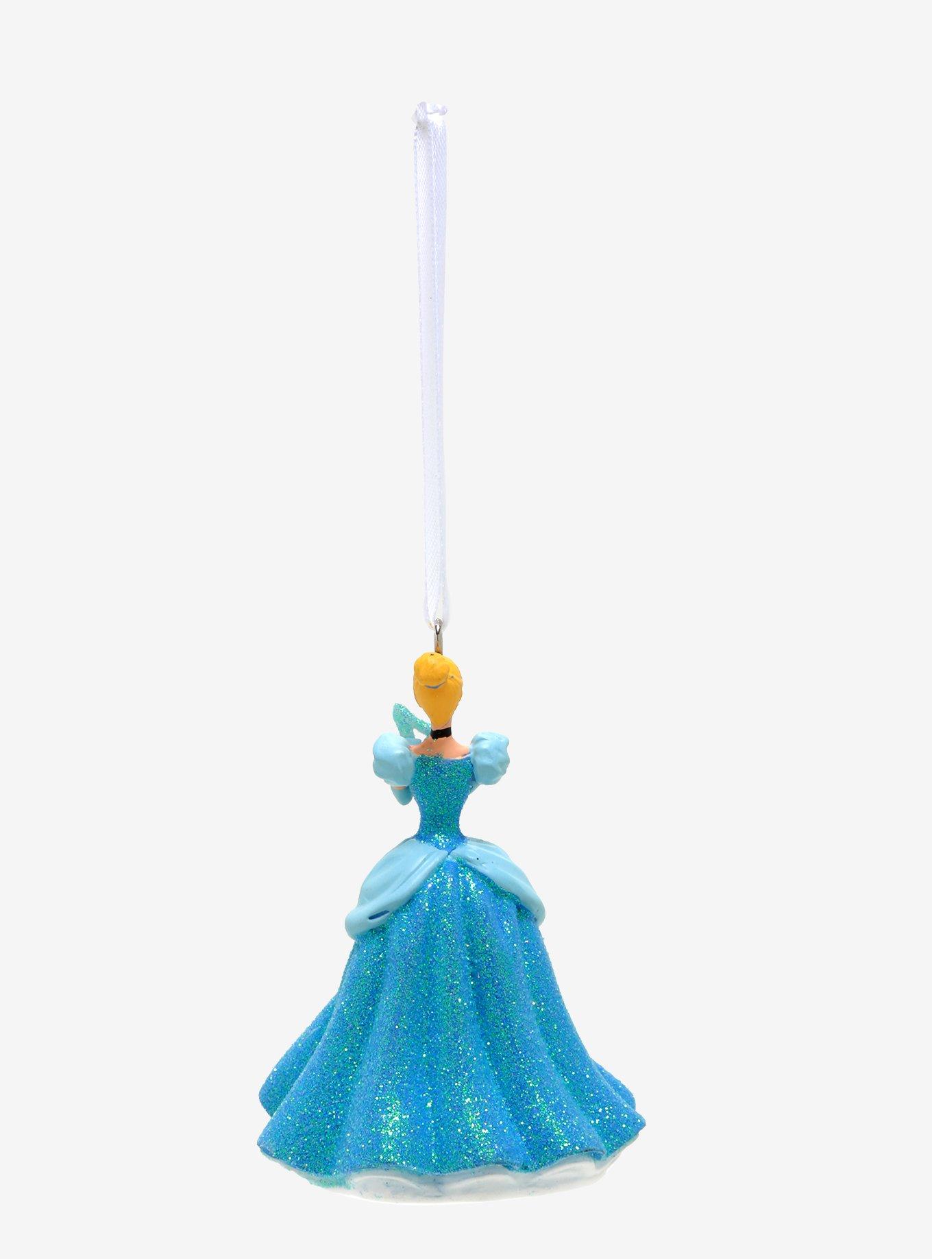 Disney Cinderella Glitter Ornament, , alternate