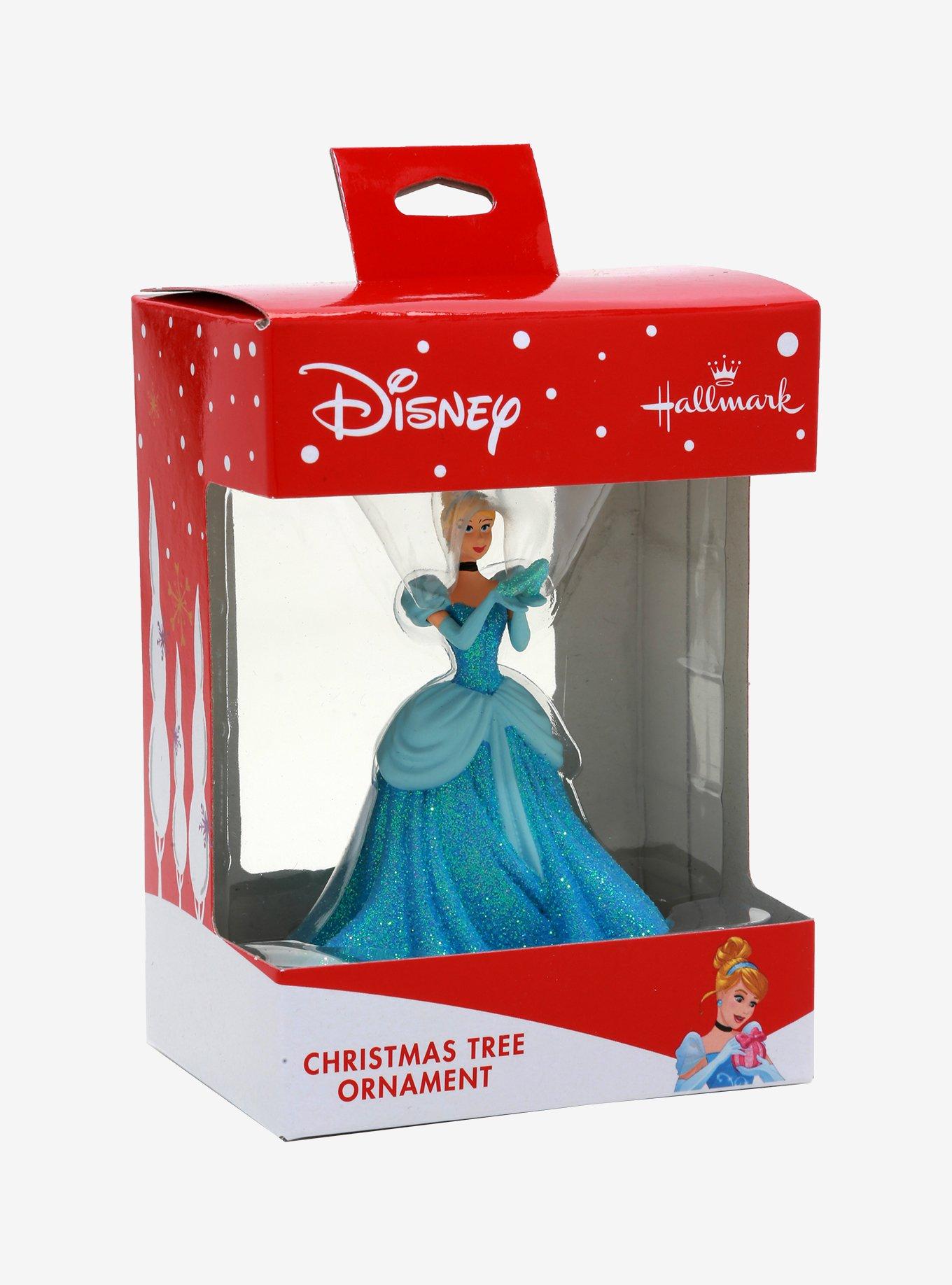 Disney Cinderella Glitter Ornament, , alternate