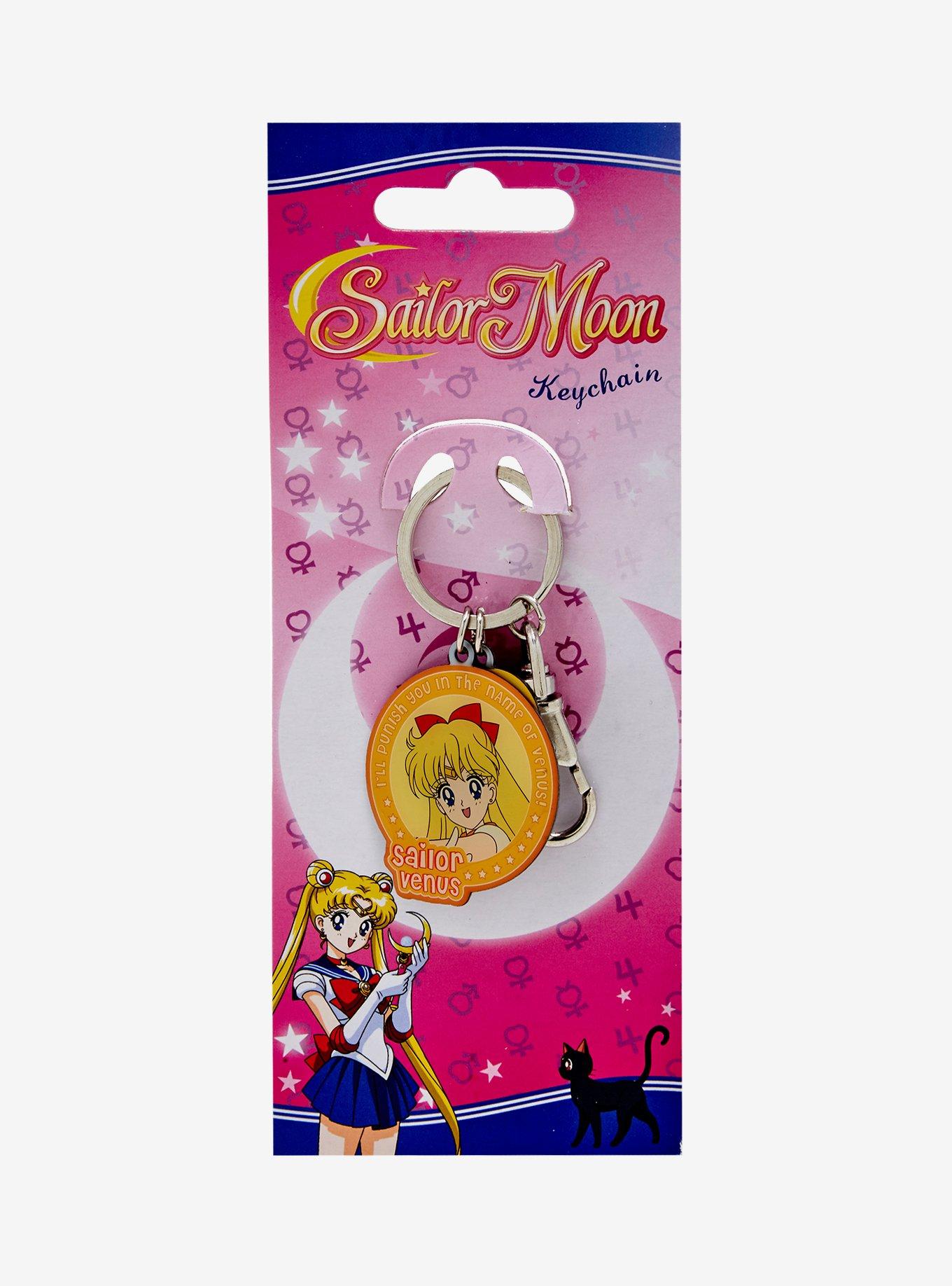 Sailor Moon Sailor Venus Enamel Key Chain, , alternate