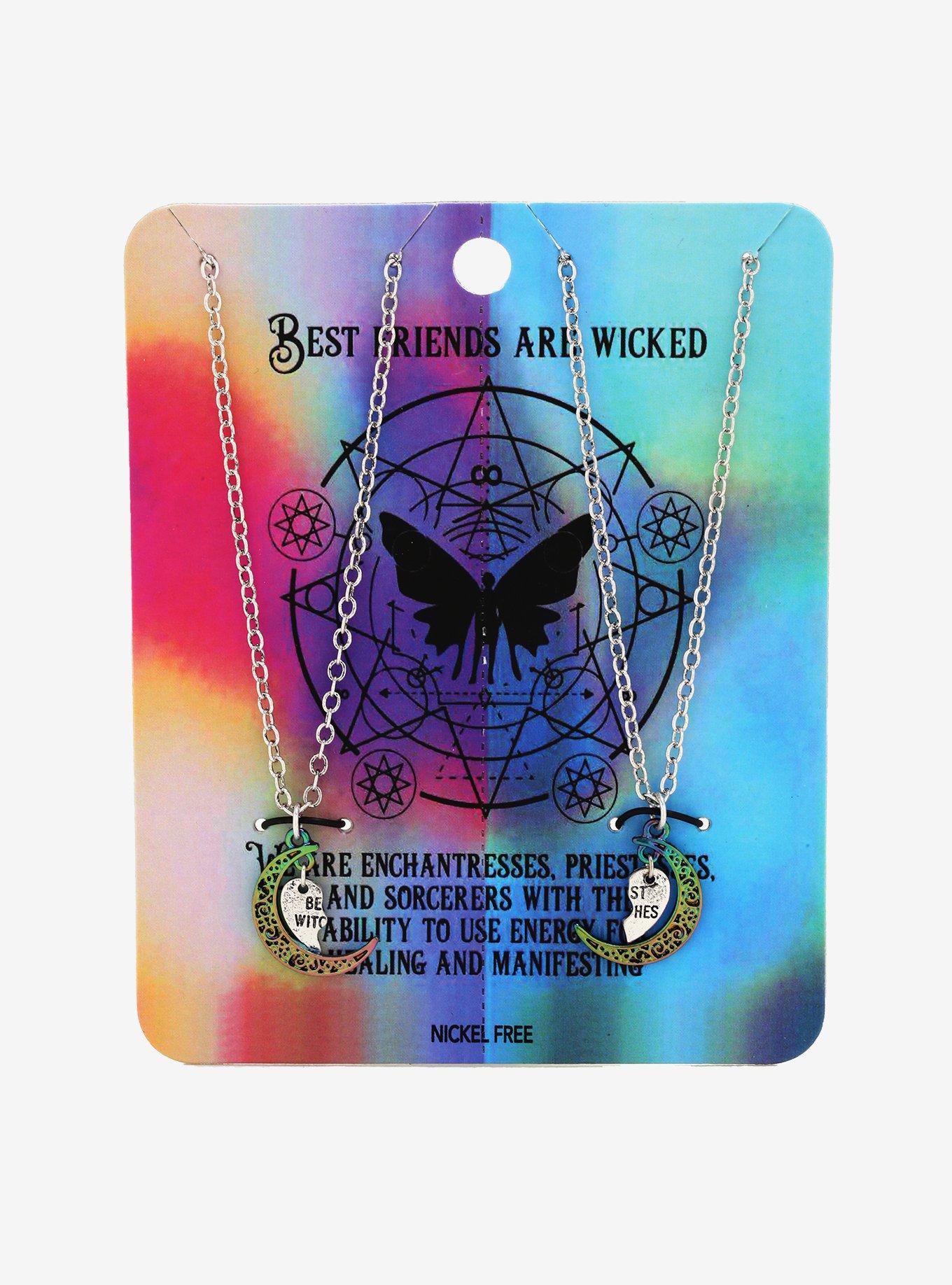 Best Friends Are Wicked Best Friends Necklace Set, , alternate