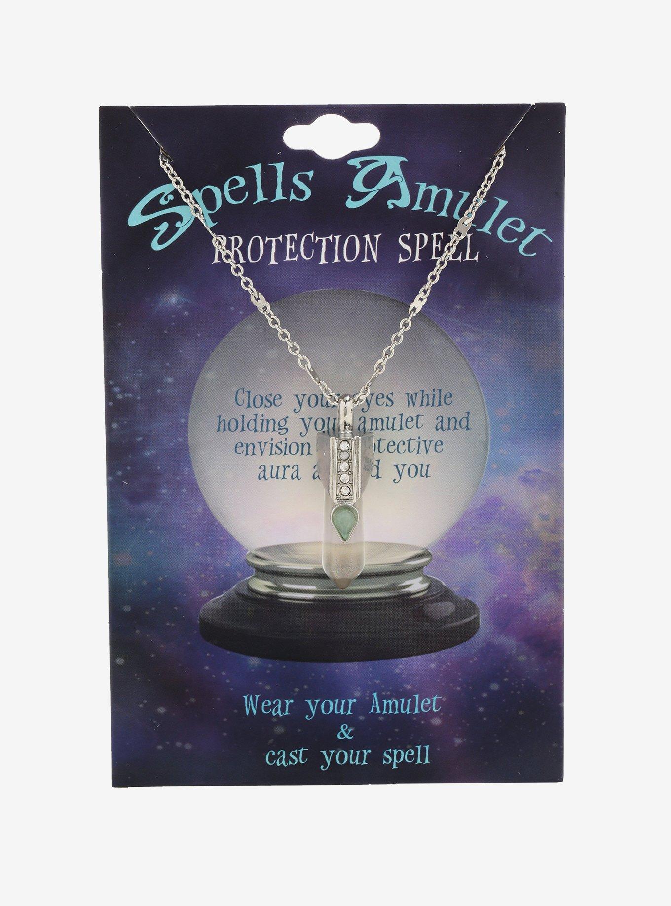 Crystal Spells Amulet Necklace, , alternate