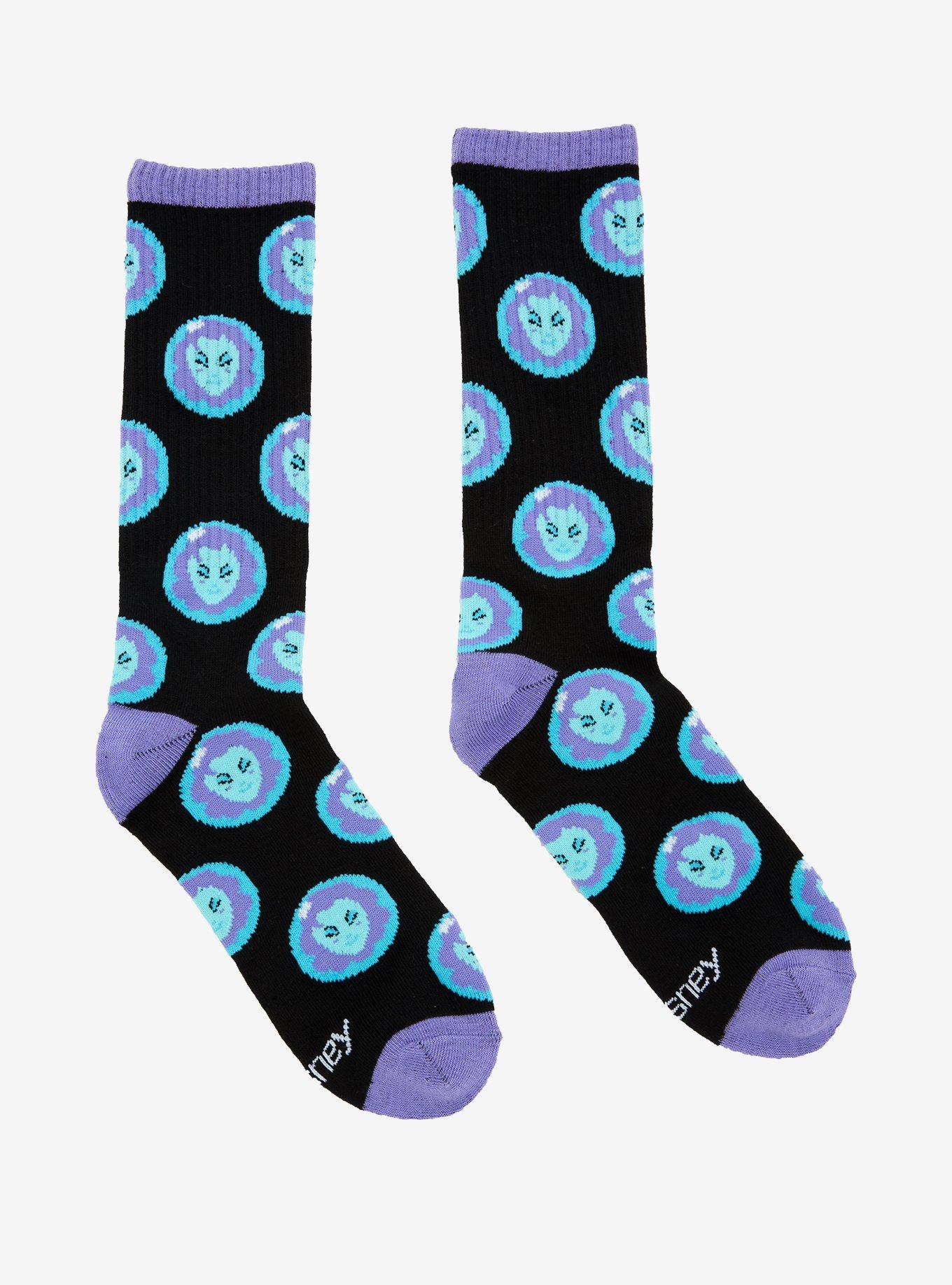 Disney The Haunted Mansion Madame Leota Crew Socks, , alternate - view 2