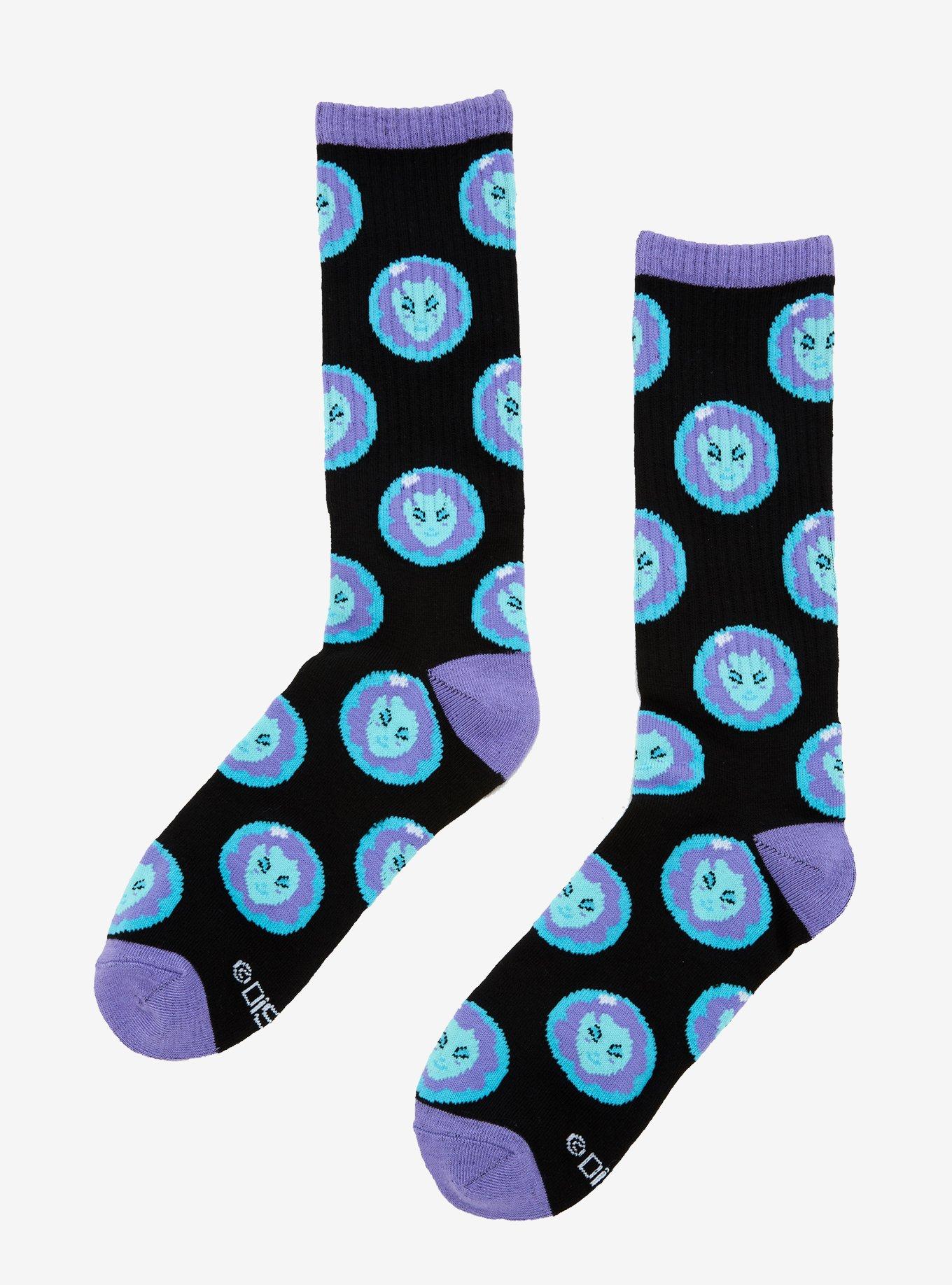Disney The Haunted Mansion Madame Leota Crew Socks, , alternate - view 3