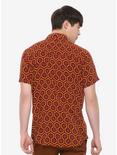 The Shining Overlook Hotel Carpet Woven Button-Up, , alternate