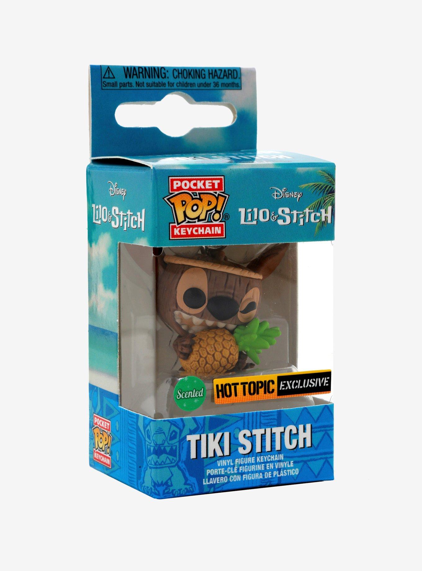 Funko Disney Lilo & Stitch Pocket Pop! Tiki Stitch (Scented) Vinyl Key Chain Hot Topic Exclusive, , alternate