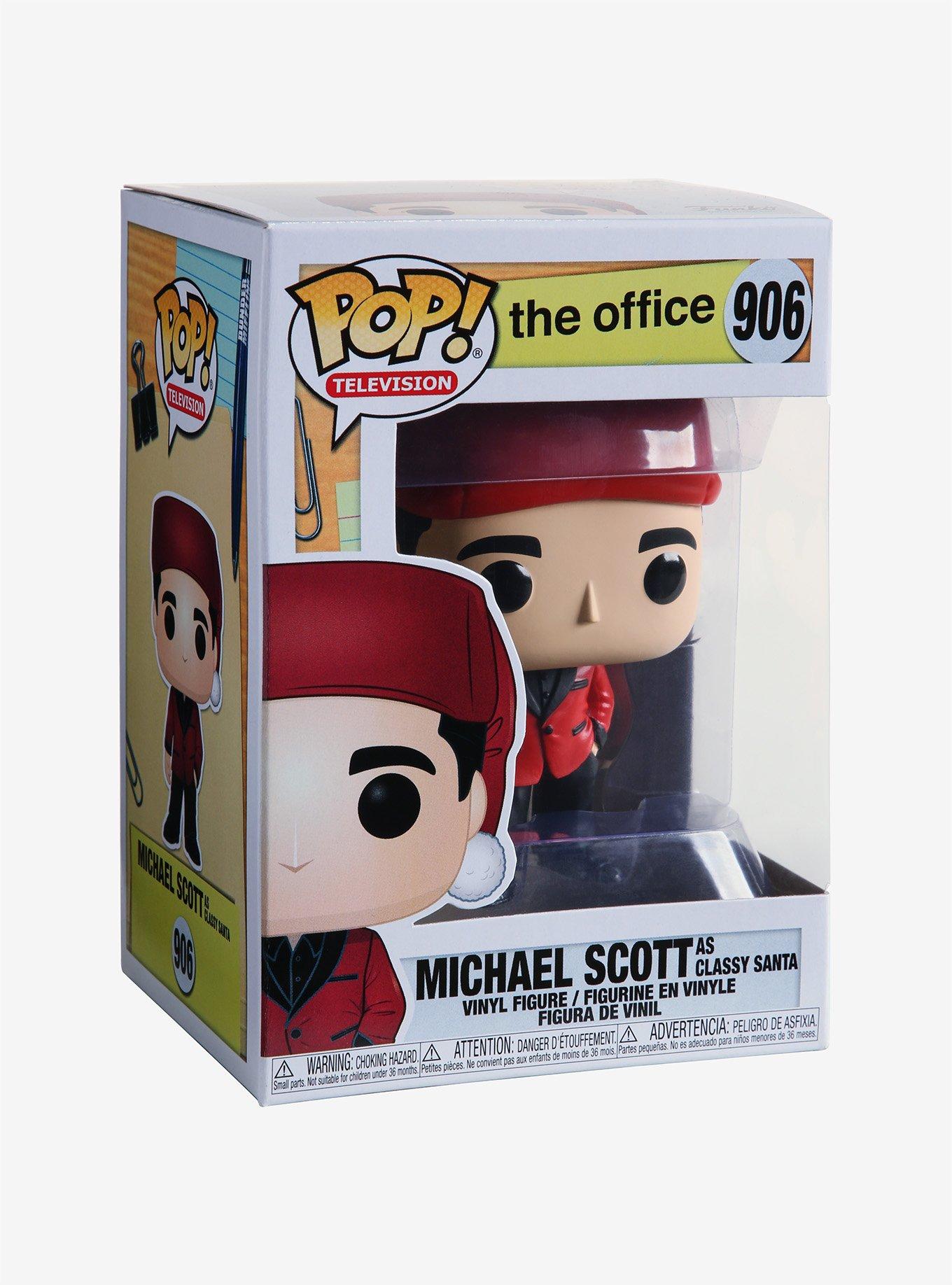Funko The Office Pop! Television Michael Scott As Classy Santa Vinyl Figure, , alternate