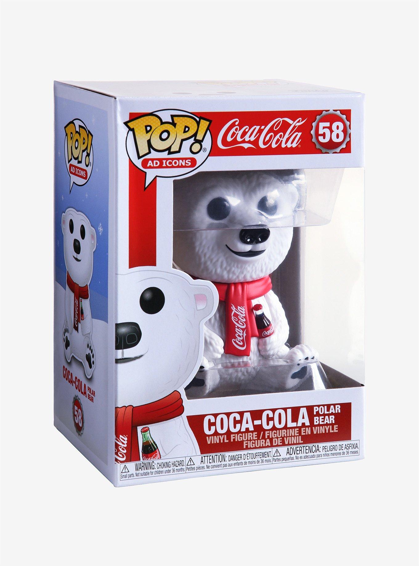 Funko Coca-Cola Pop! Ad Icons Coca-Cola Polar Bear Vinyl Figure, , alternate