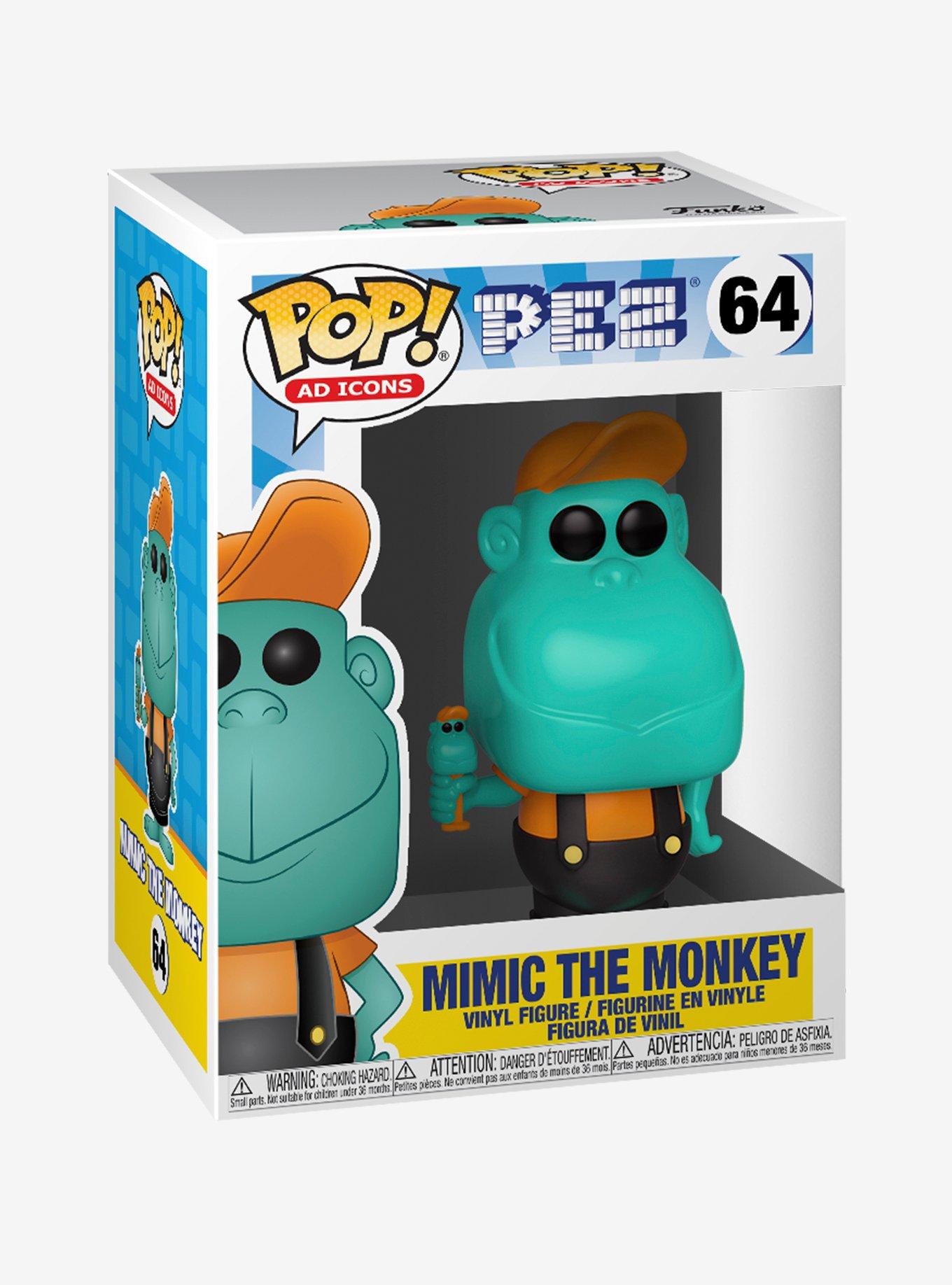 Funko PEZ Pop! Ad Icons Mimic The Monkey Vinyl Figure, , alternate