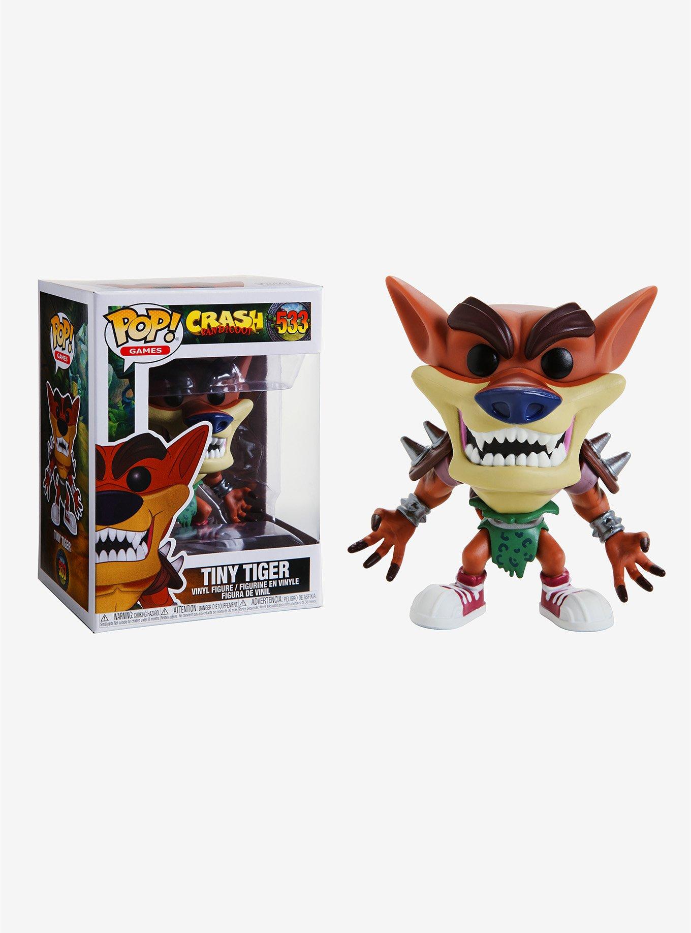 Funko Crash Bandicoot Pop! Games Tiny Tiger Vinyl Figure, , alternate