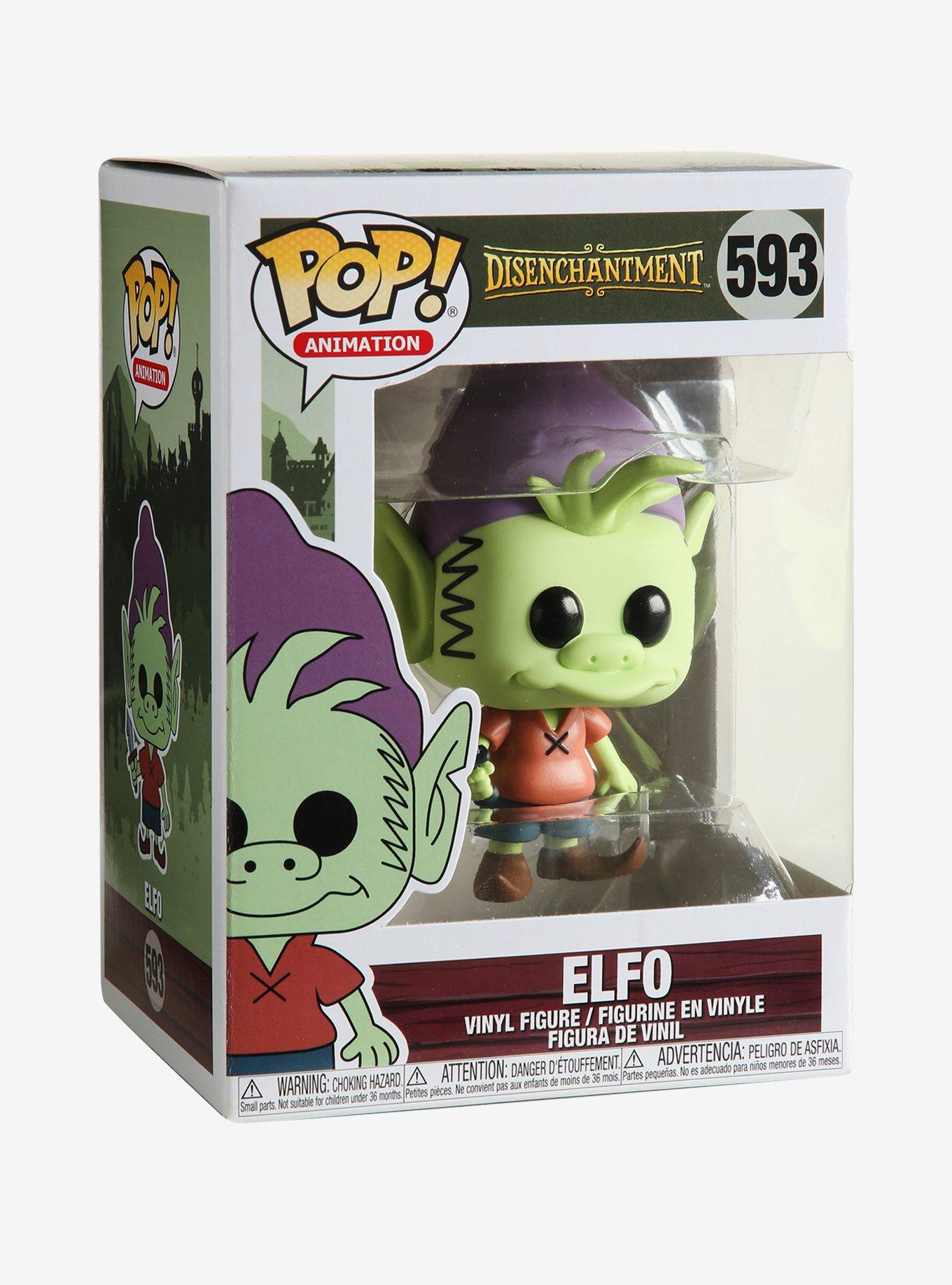 Funko Disenchantment Pop! Animation Elfo Vinyl Figure, , alternate