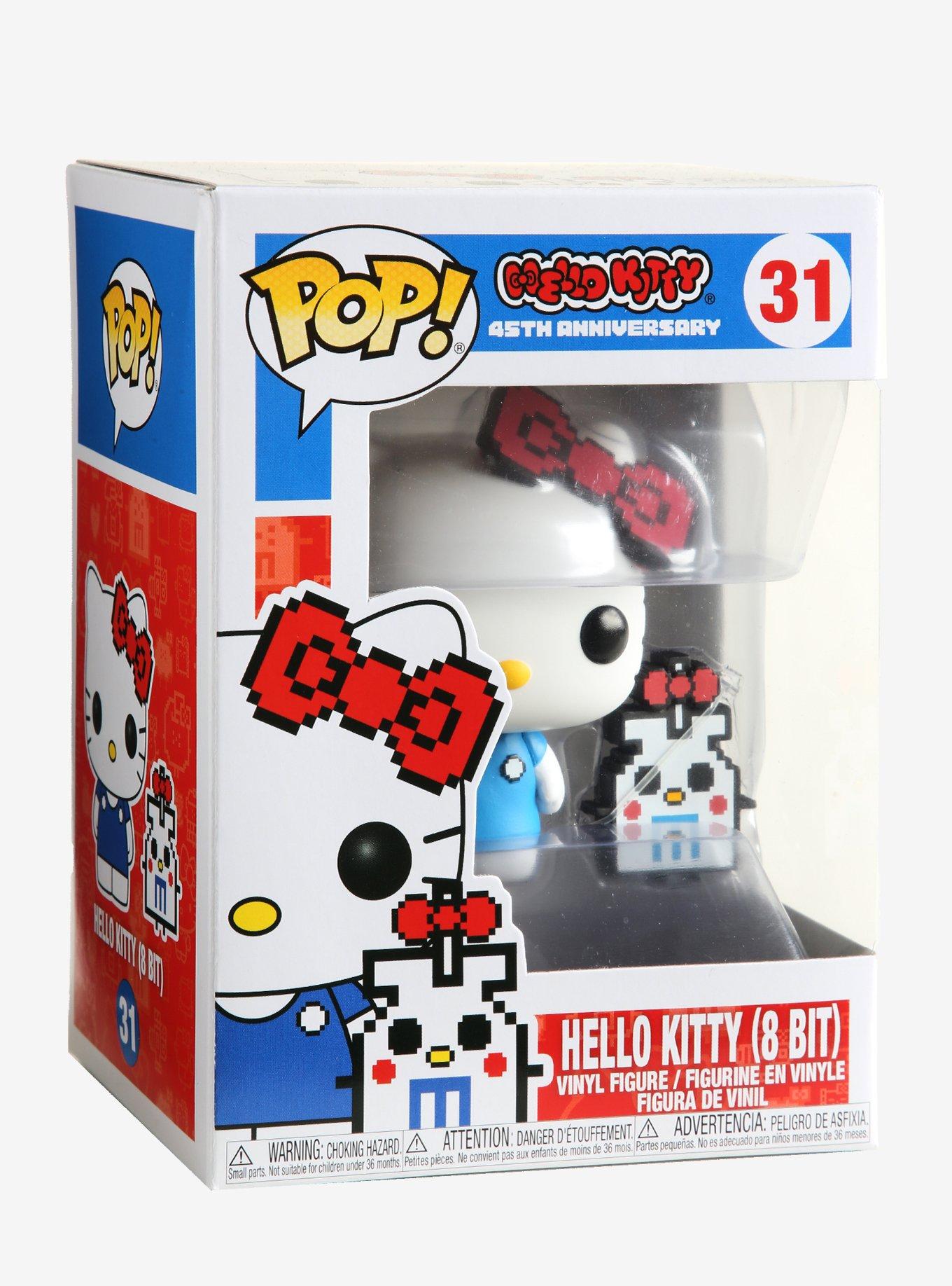 Funko Hello Kitty Pop! Hello Kitty (8 Bit) Vinyl Figure, , alternate