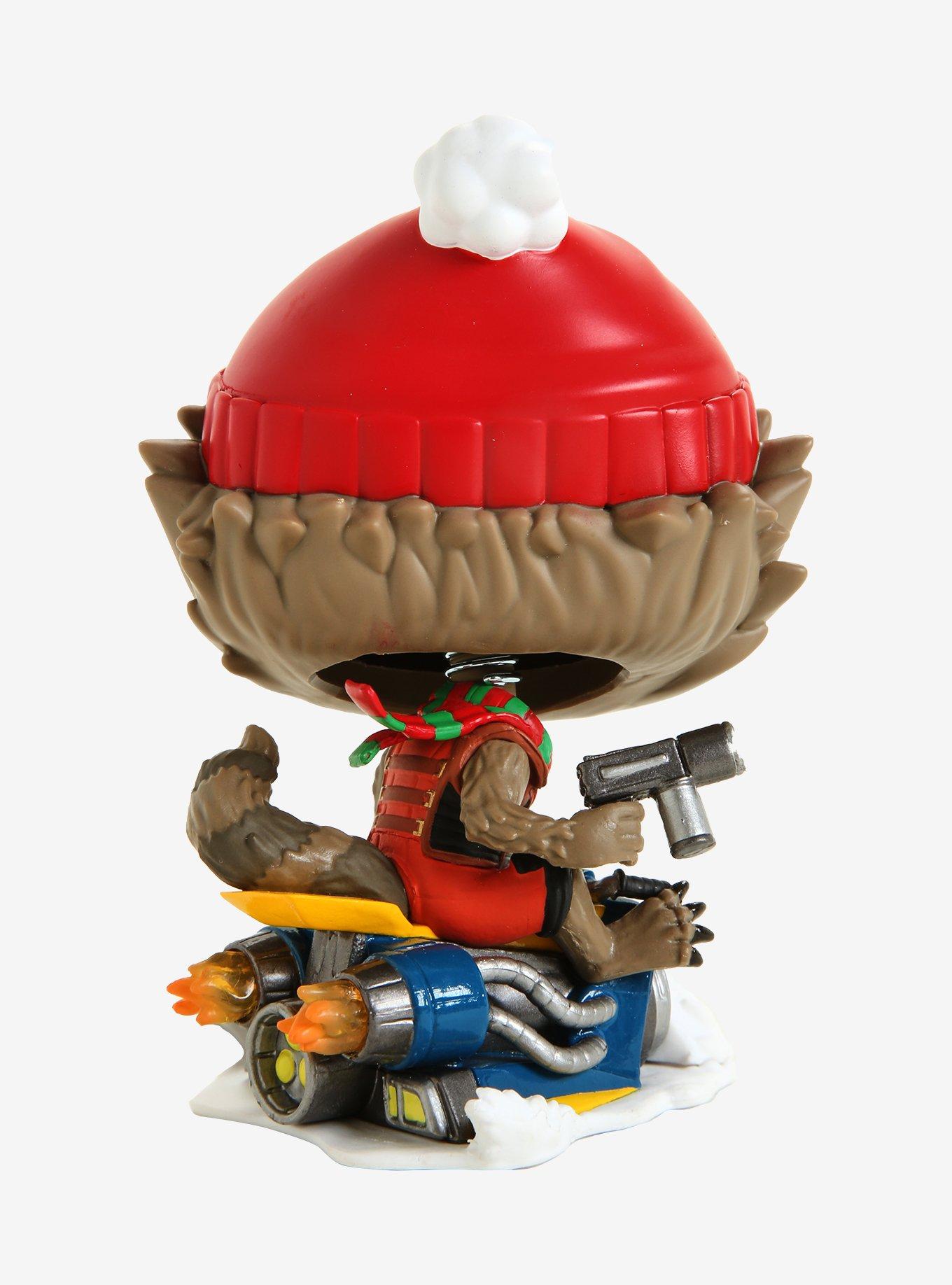Funko Marvel Pop! Rocket (Holiday) Vinyl Bobble-Head, , alternate