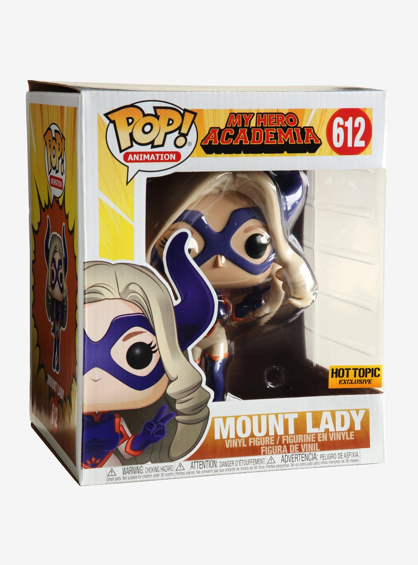 My Hero Academia Pop! Animation Mount Lady 6 Inch Vinyl Figure Hot Topic Exclusive, , alternate