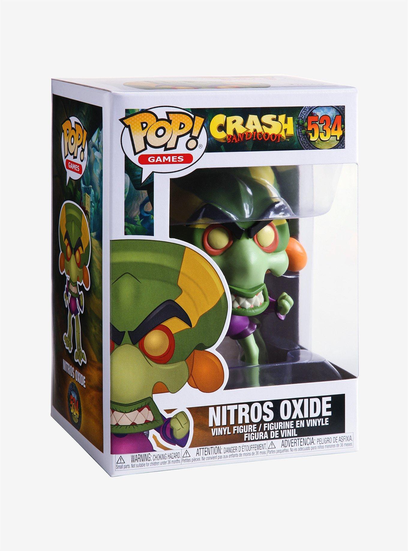 Funko Pop! Crash Bandicoot Nitros Oxide Vinyl Figure, , alternate