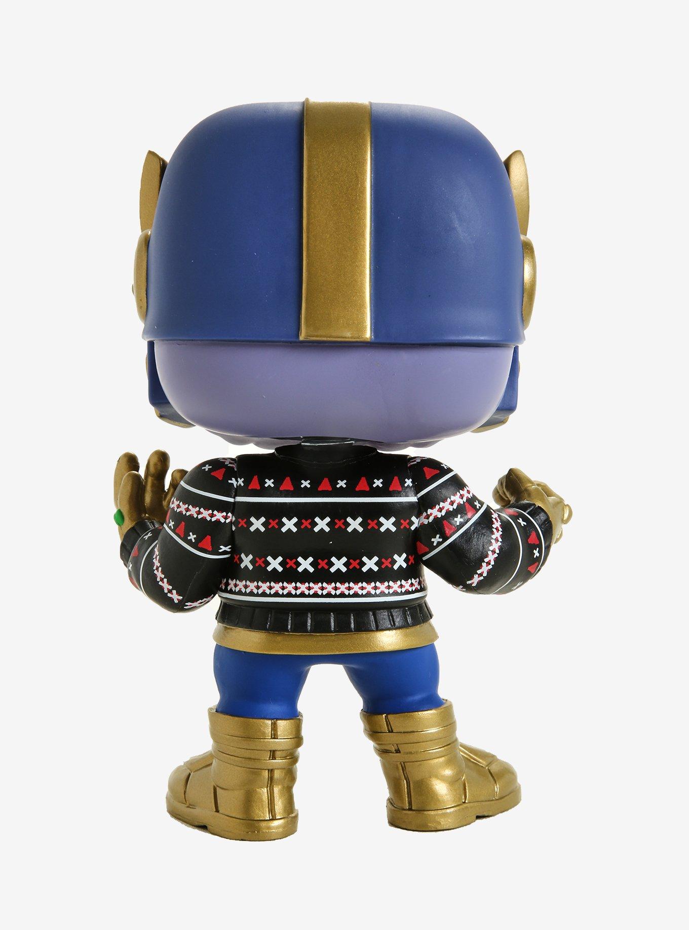 Funko Pop! Marvel Thanos (Holiday) Vinyl Bobble-Head, , alternate