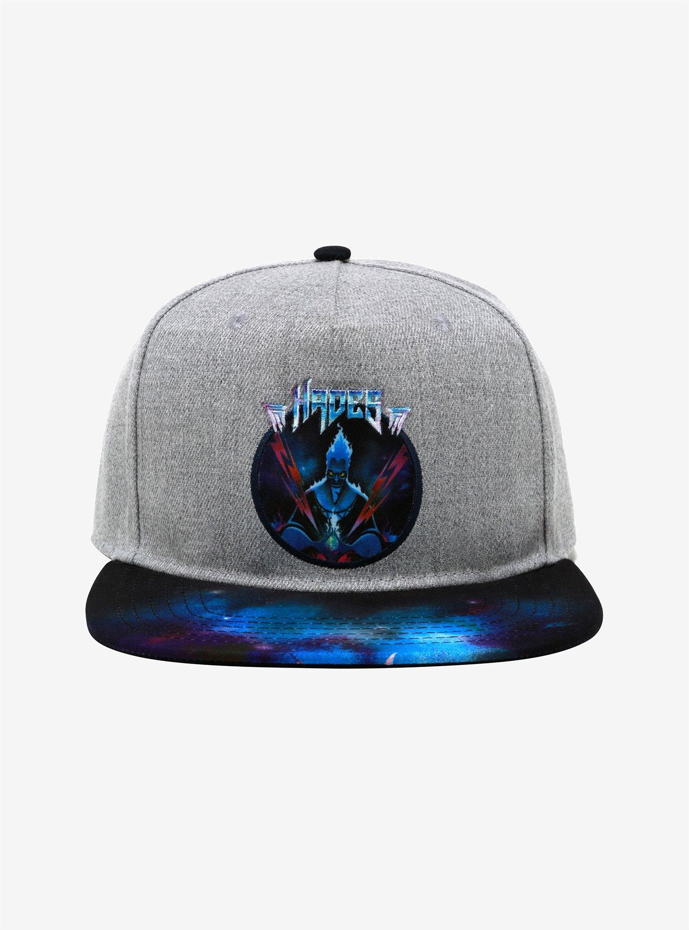 Disney Hercules Hades Galaxy Snapback Hat, , alternate