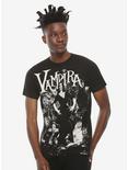 Vampira Cemetery Mist T-Shirt, , alternate