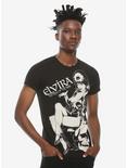 Elvira Mistress OF The Dark Comic Skull T-Shirt, WHITE, alternate