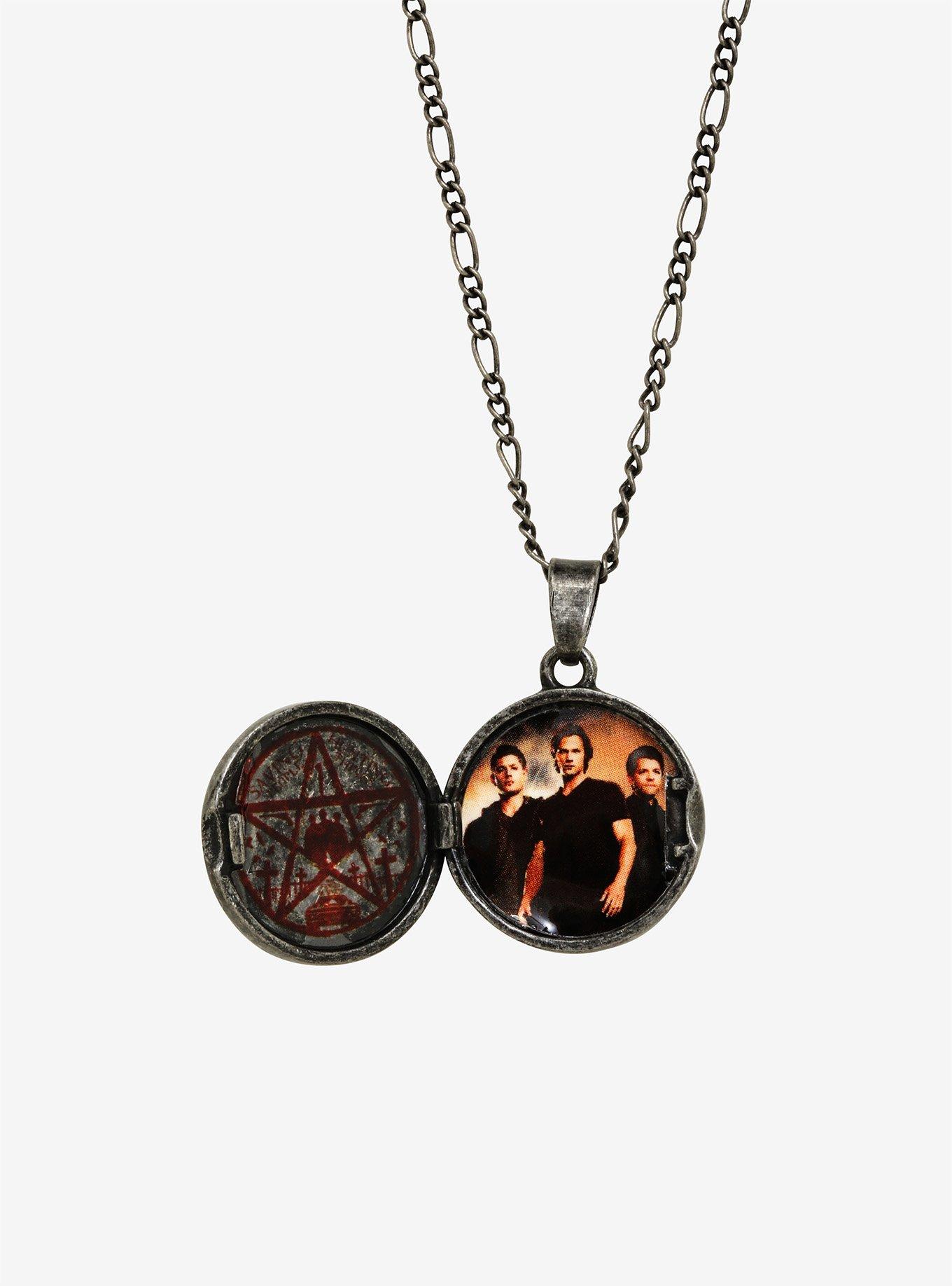 Supernatural Anti-Possession Locket Necklace, , alternate