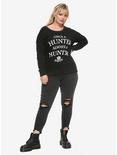Supernatural Once A Hunter Girls Sweatshirt Plus Size, WHITE, alternate