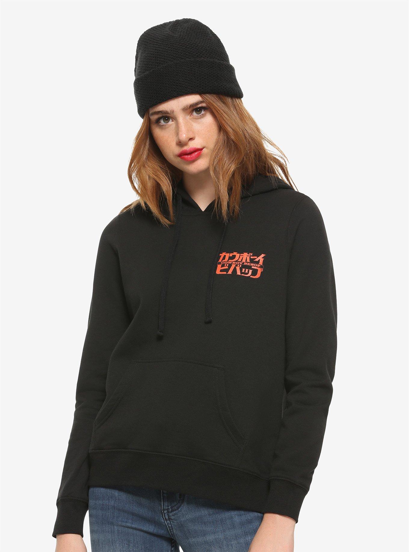 Cowboy Bebop Faye & Spike Girls Hoodie, MULTI, alternate