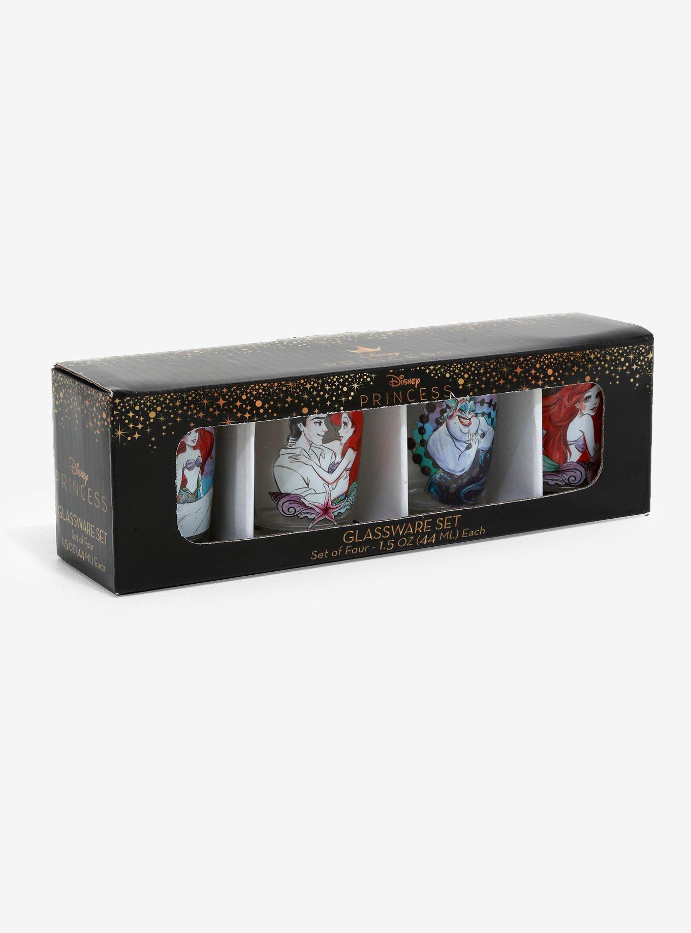 Disney The Little Mermaid Sketch Mini Glass Set, , alternate