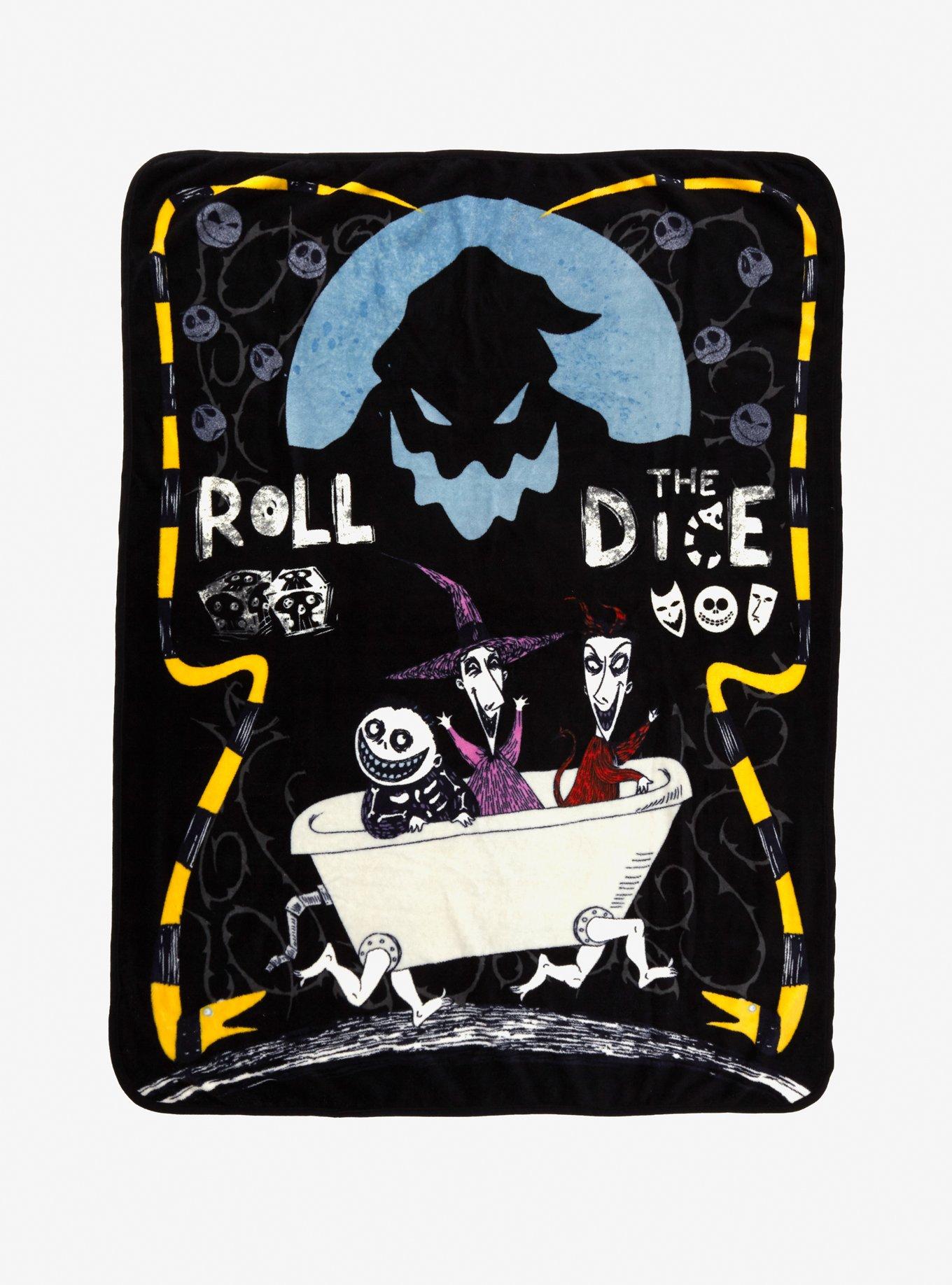 The Nightmare Before Christmas Oogie Boogie Pillow & Throw Blanket Set, , alternate