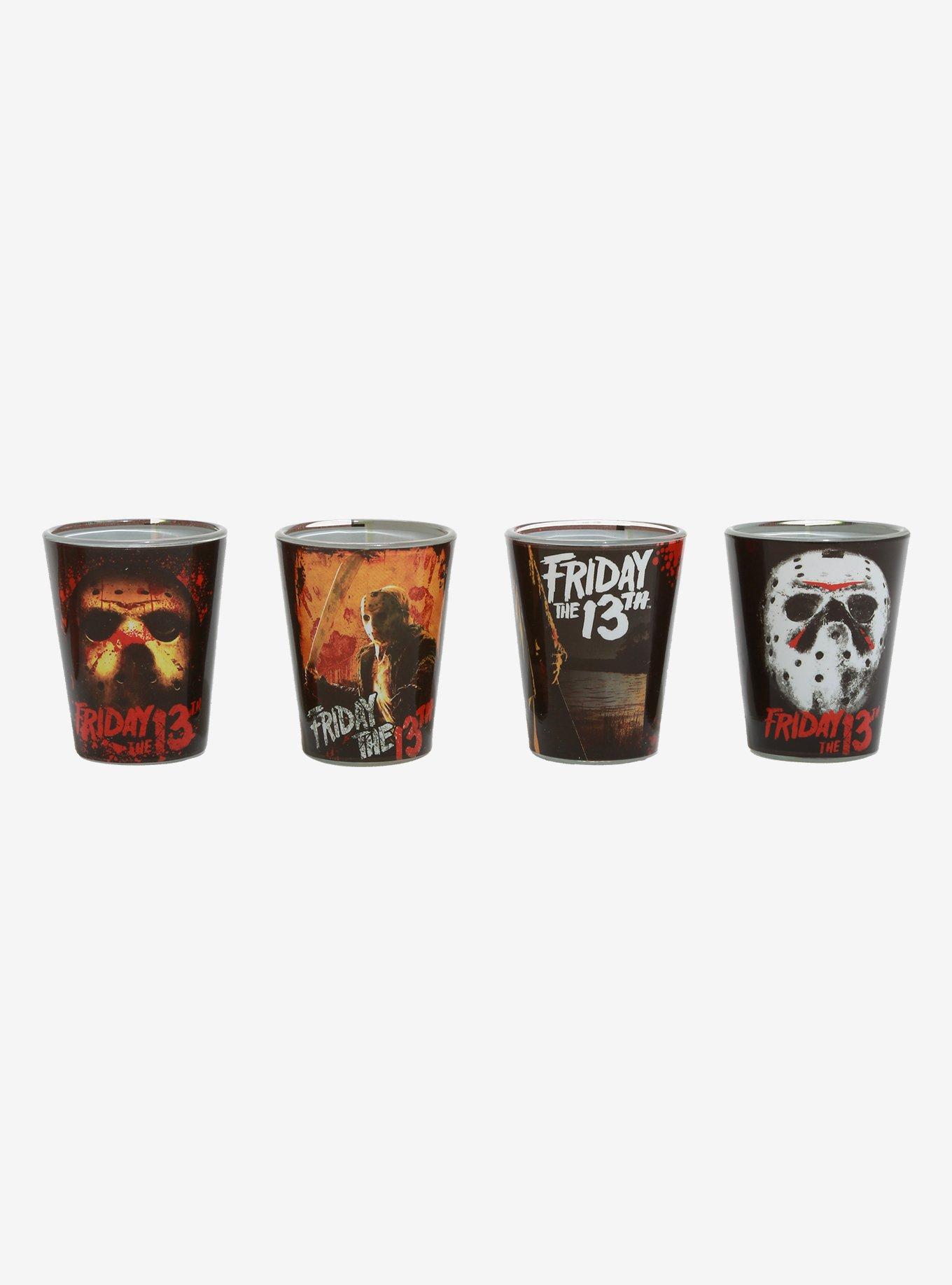 Friday The 13th Jason Mini Glass Set, , alternate